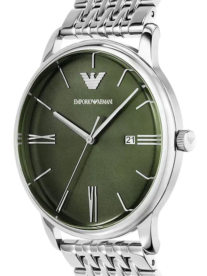 EMPORIO ARMANI stainless steel 42mm outlook