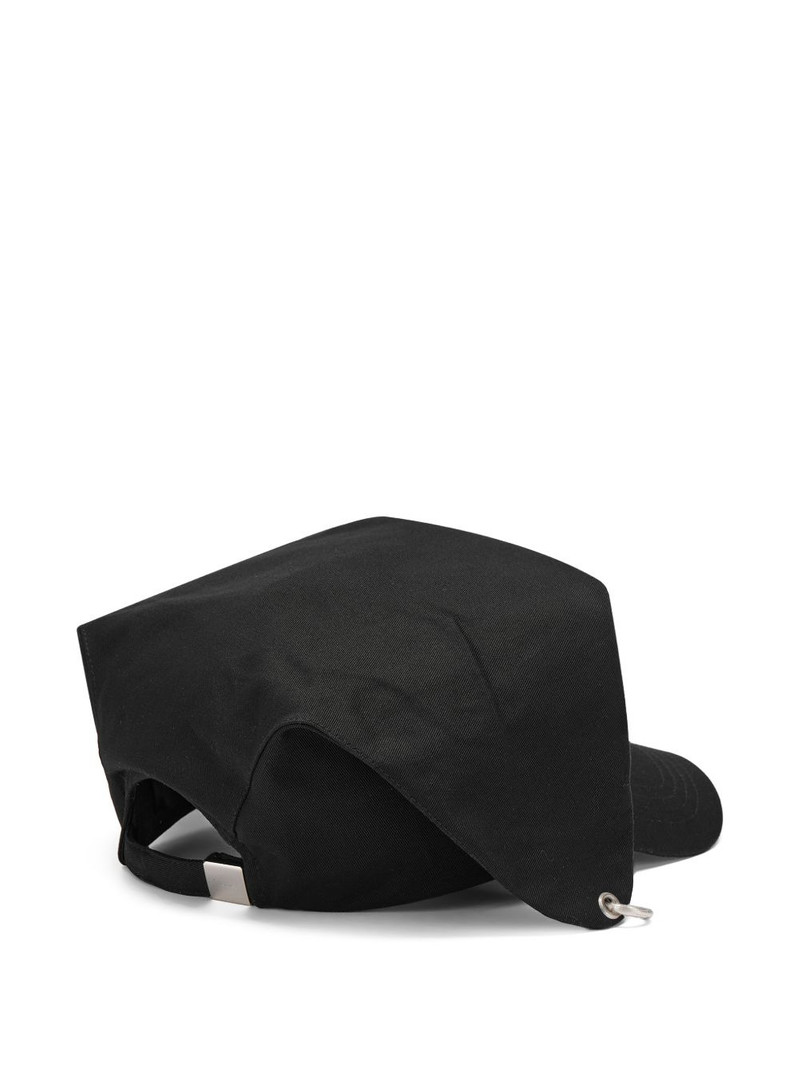 We11done eyelet cotton baseball cap outlook