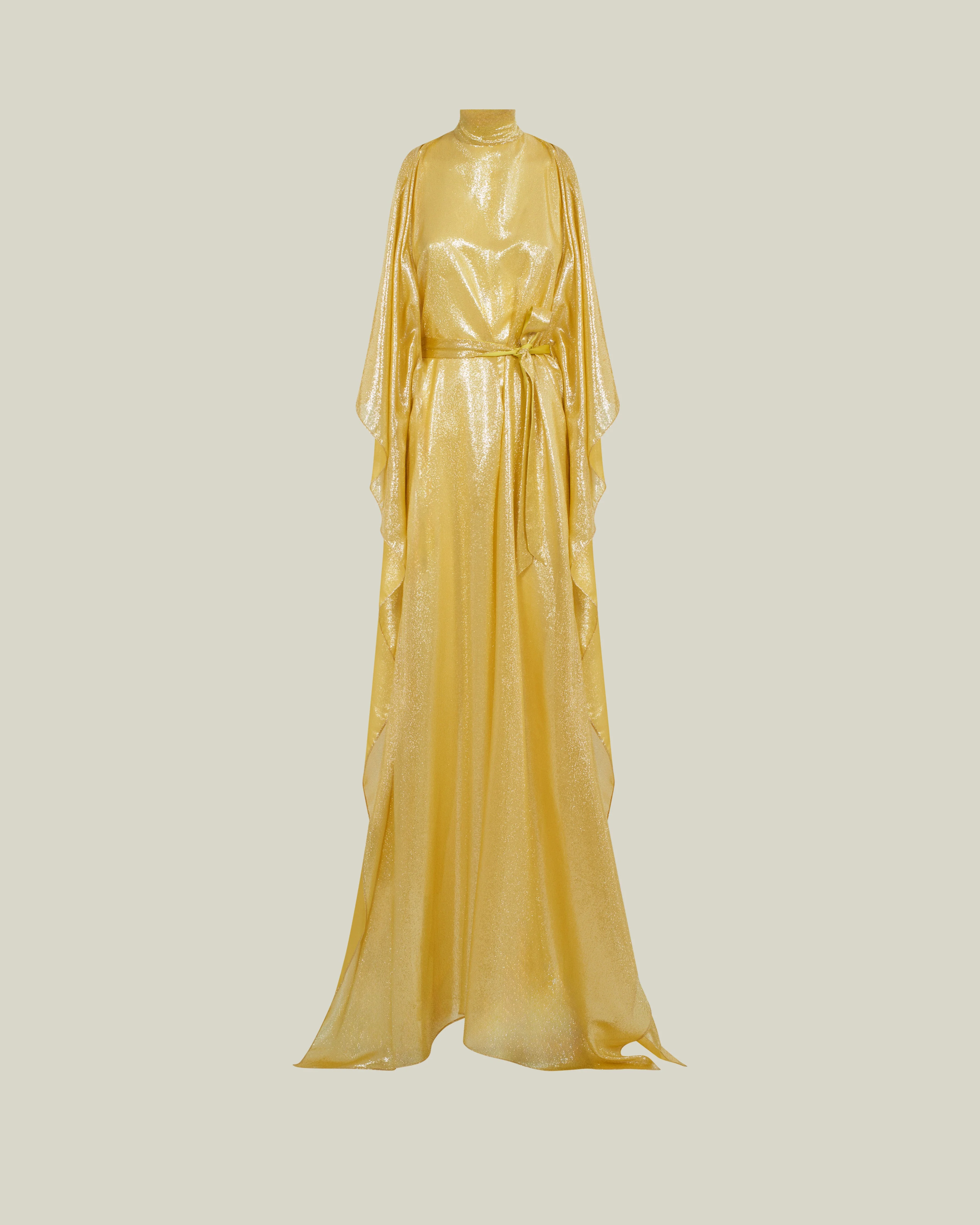 Nevada Kaftan in Acid Yellow - 1
