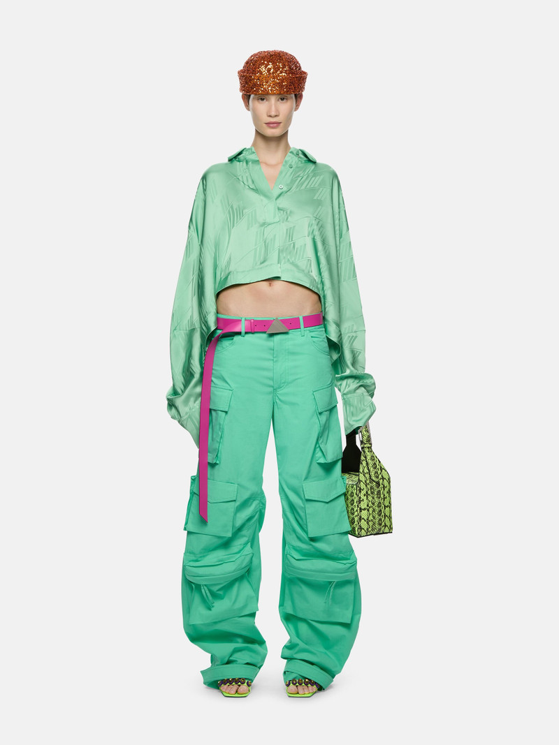 THE ATTICO 'JILL'' MINT SHIRT outlook