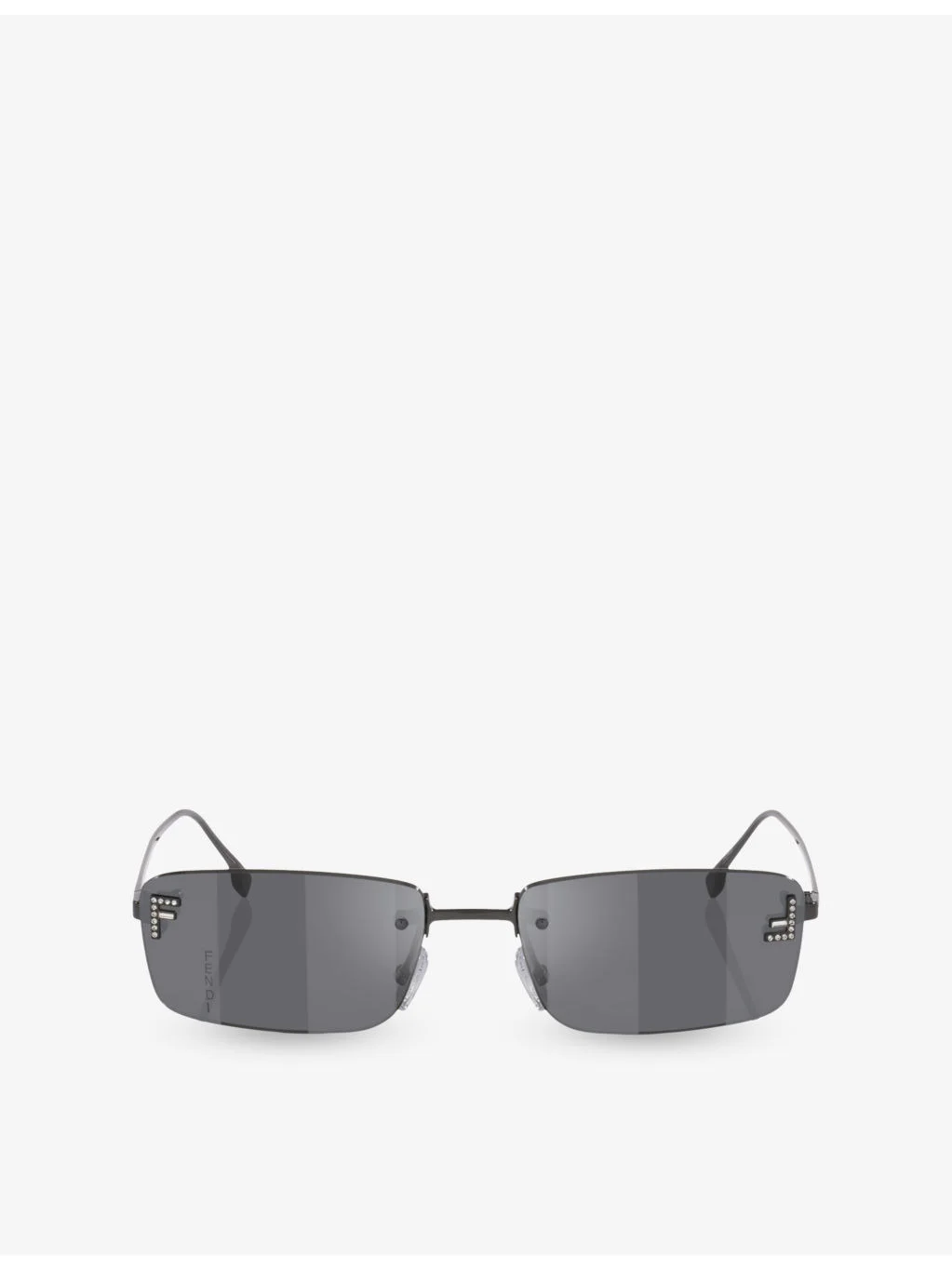 FE4172US Rectangle-Frame Metal Sunglasses - 1