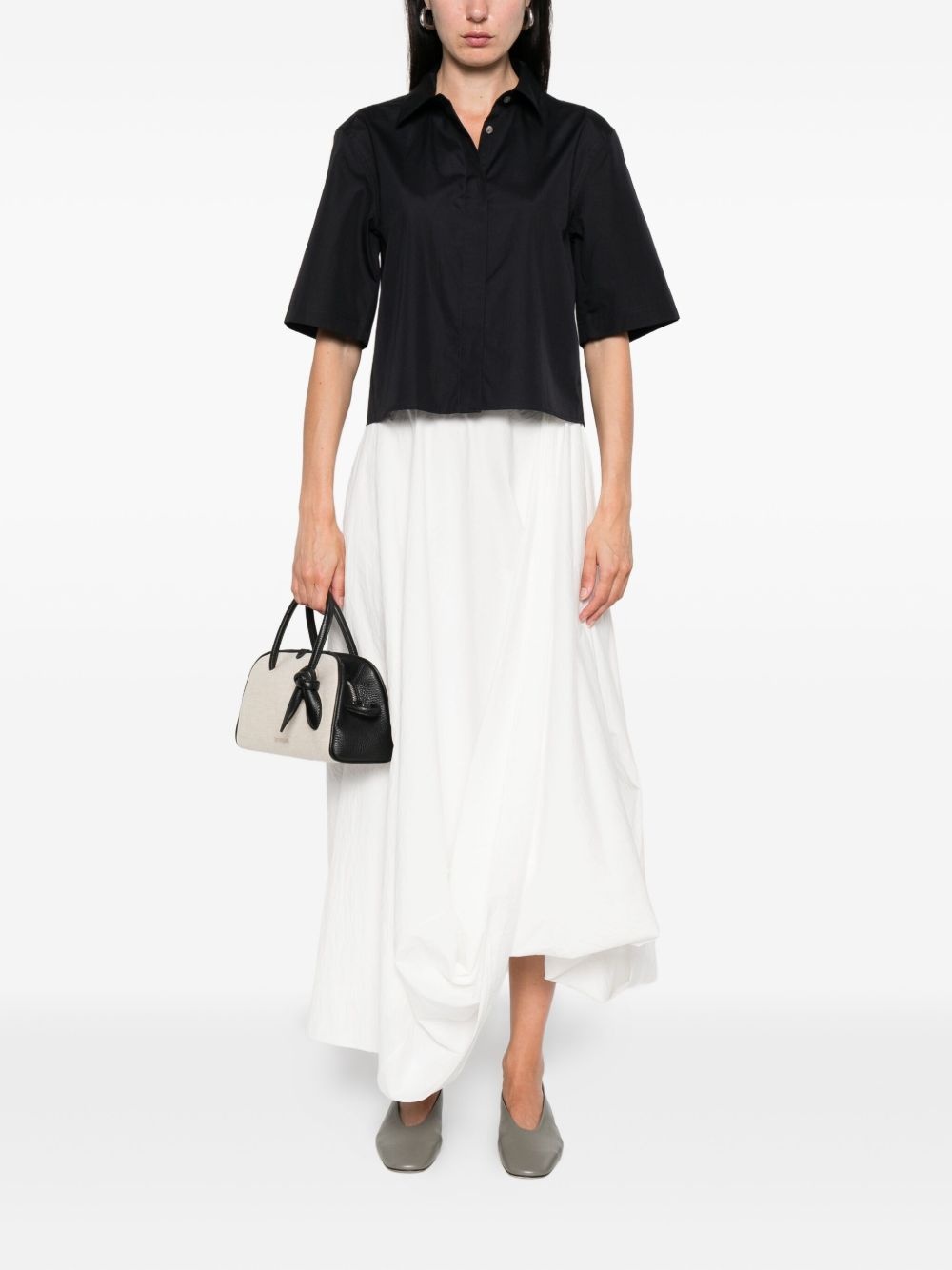 short-sleeve collared shirt - 2