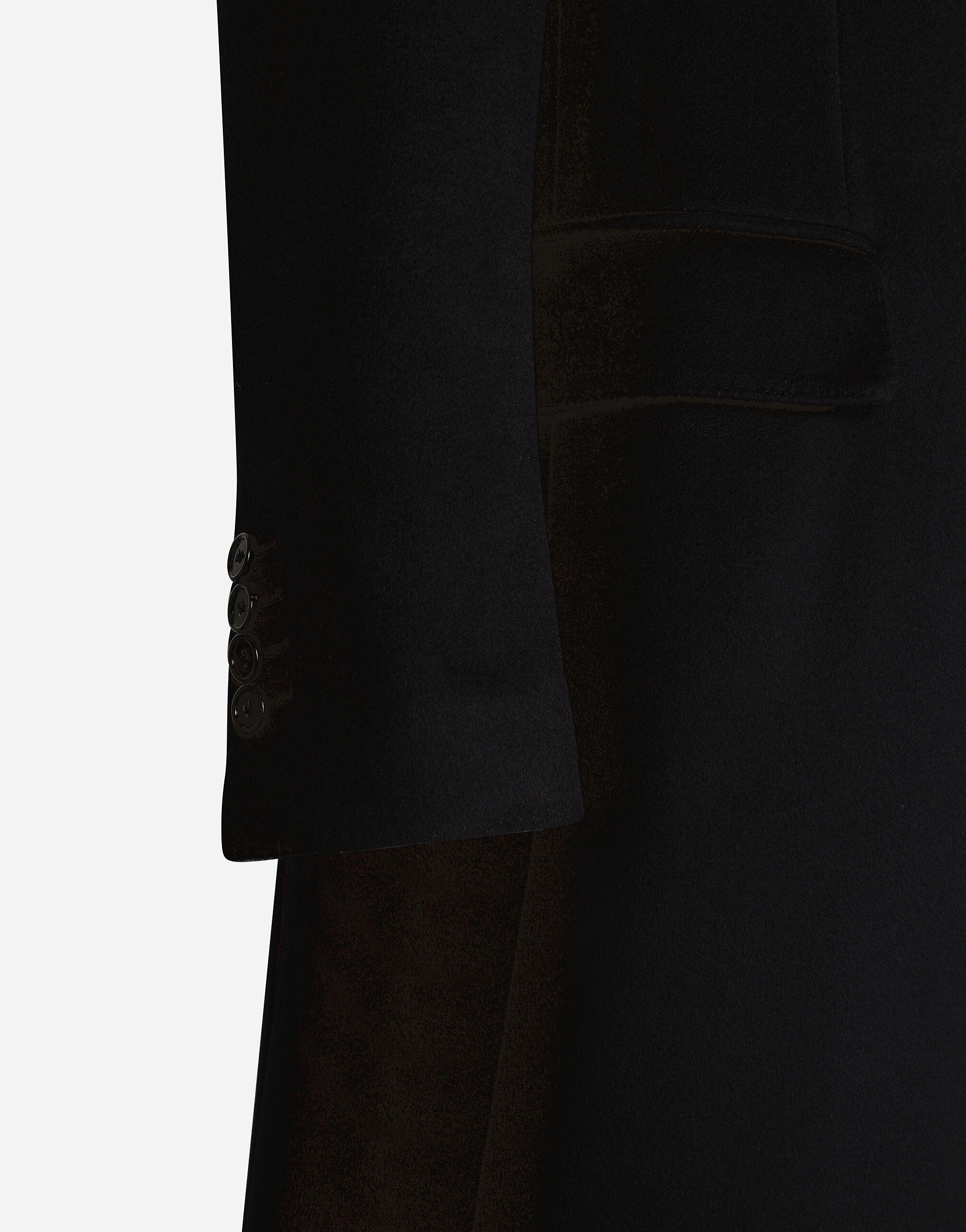Single-breasted cashmere coat - 6