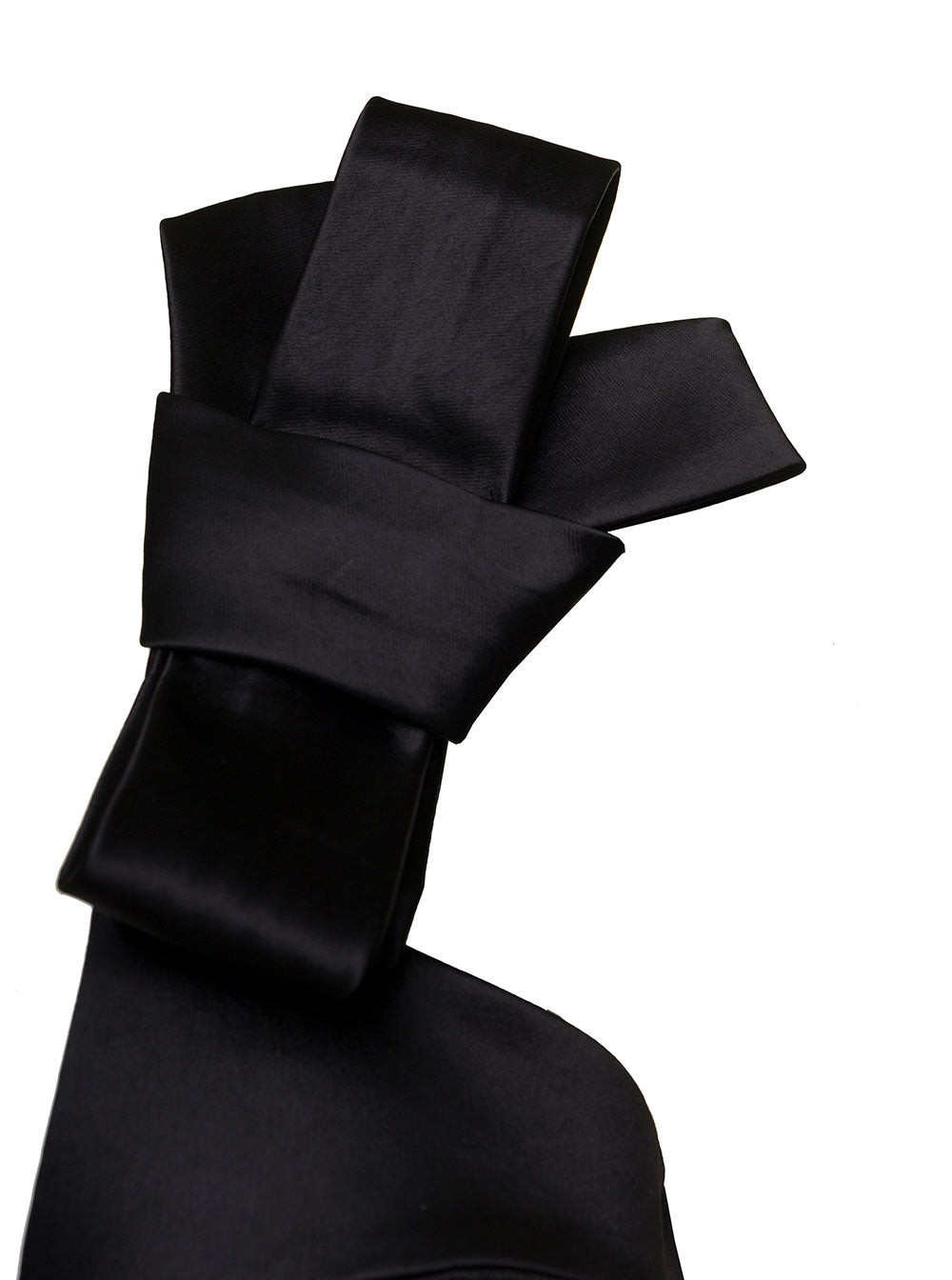 Jil Sander Women Satin Sleeveless Midi Dress - 3