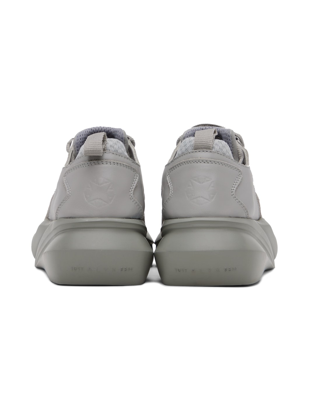 Gray Mono Hiking Sneakers - 2