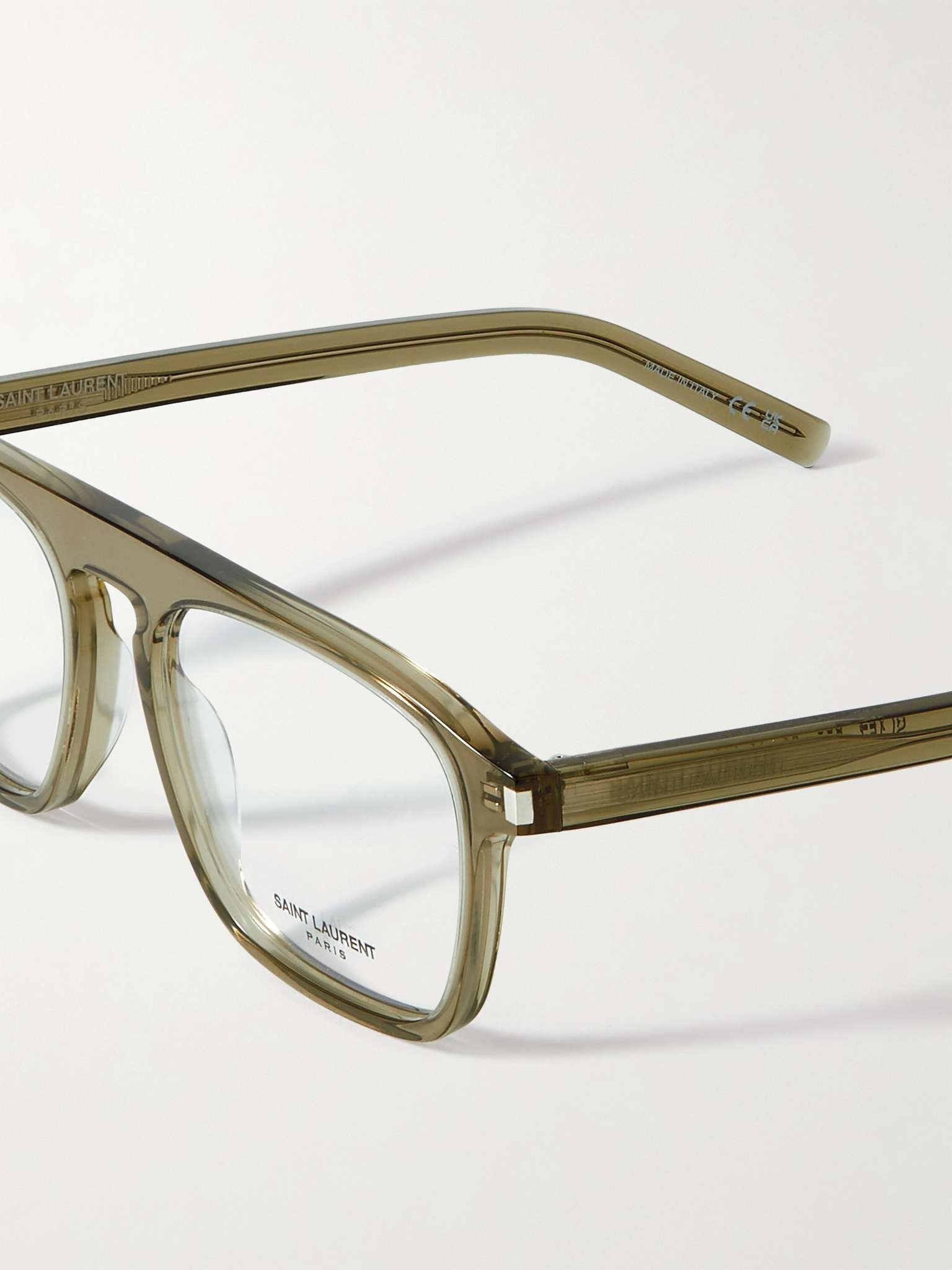 New Wave D-Frame Acetate Optical Glasses - 4