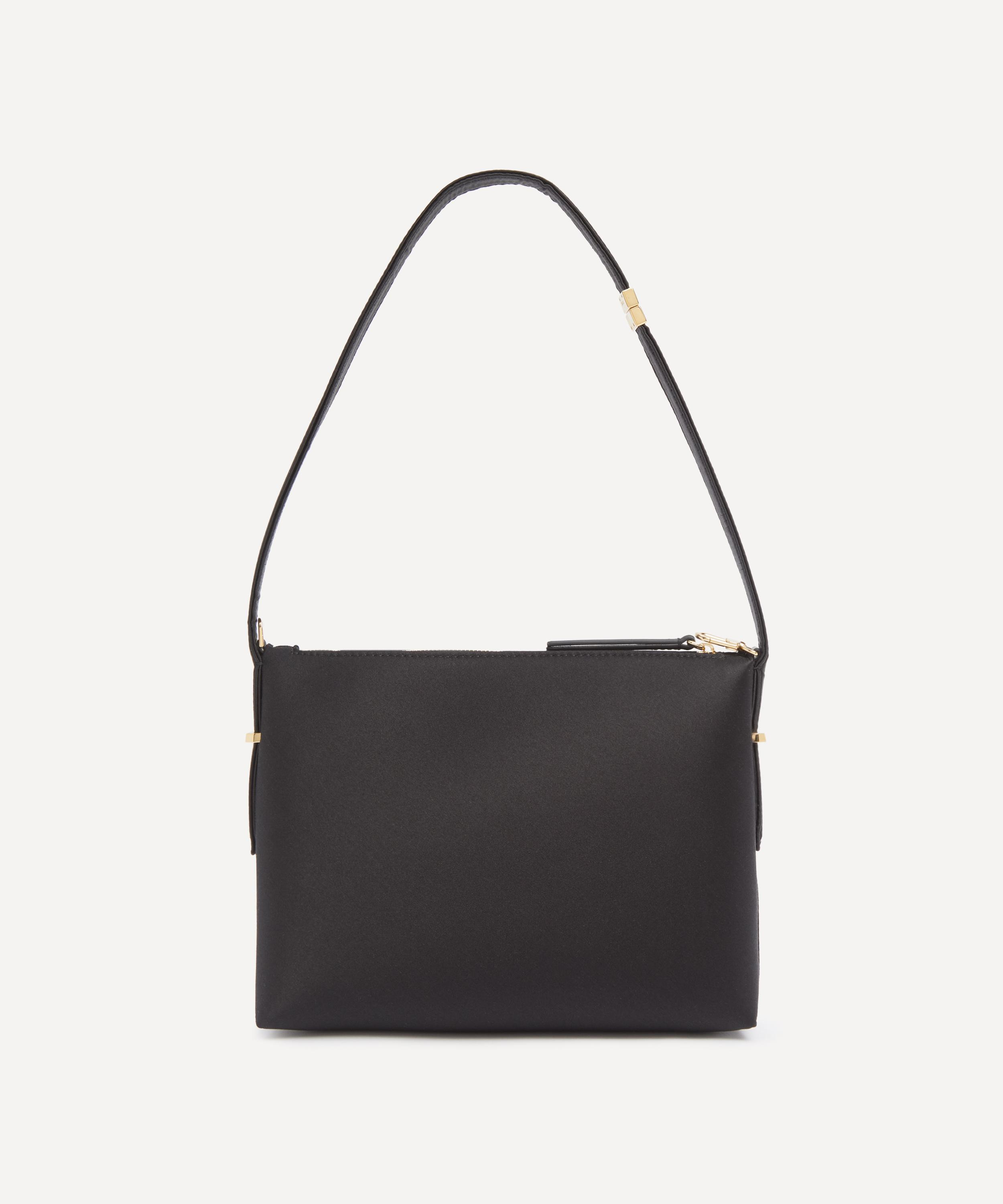Bevel Satin Wristlet Bag - 4