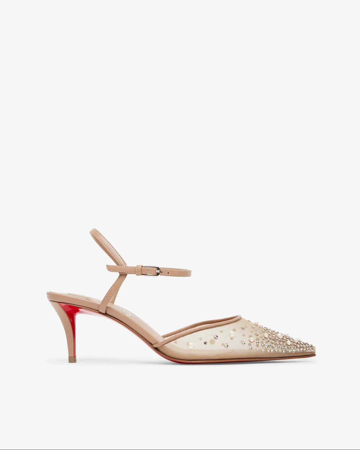 Miss Z 60 Riviera Beige Strass Pumps - 1