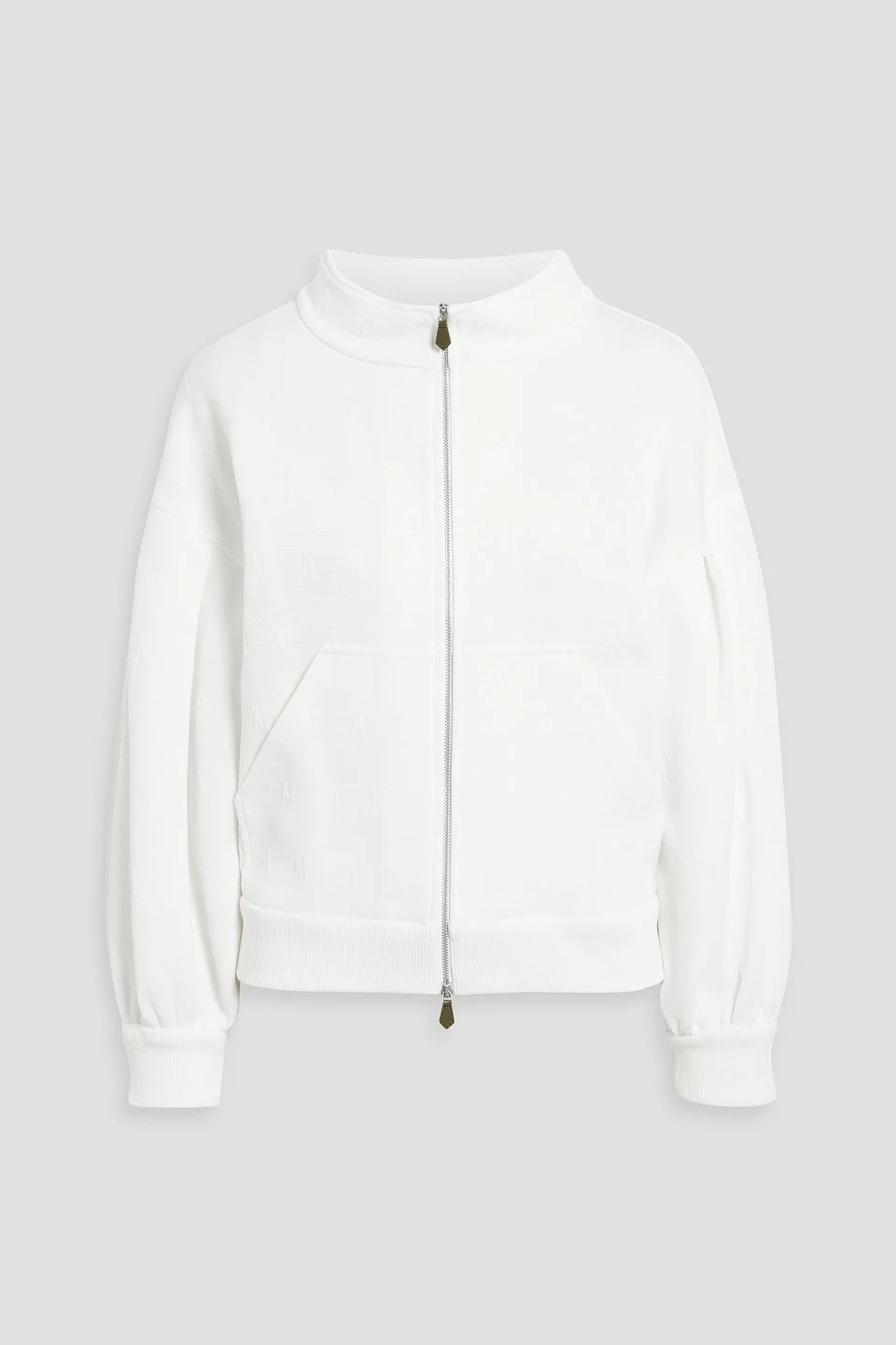 Gastone cotton-blend jacquard jacket - 1