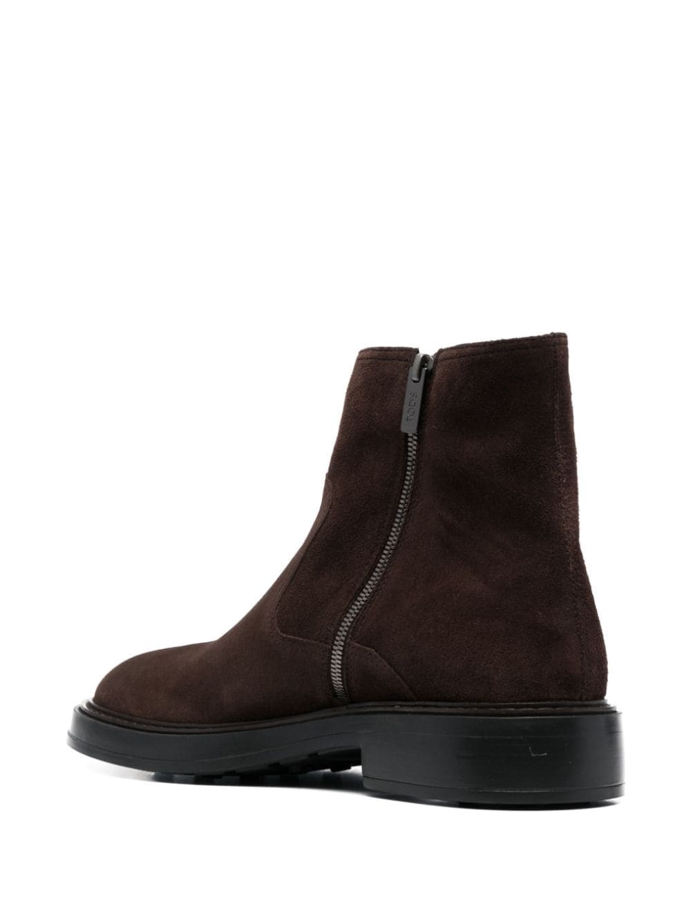 almond-toe suede ankle boots - 3