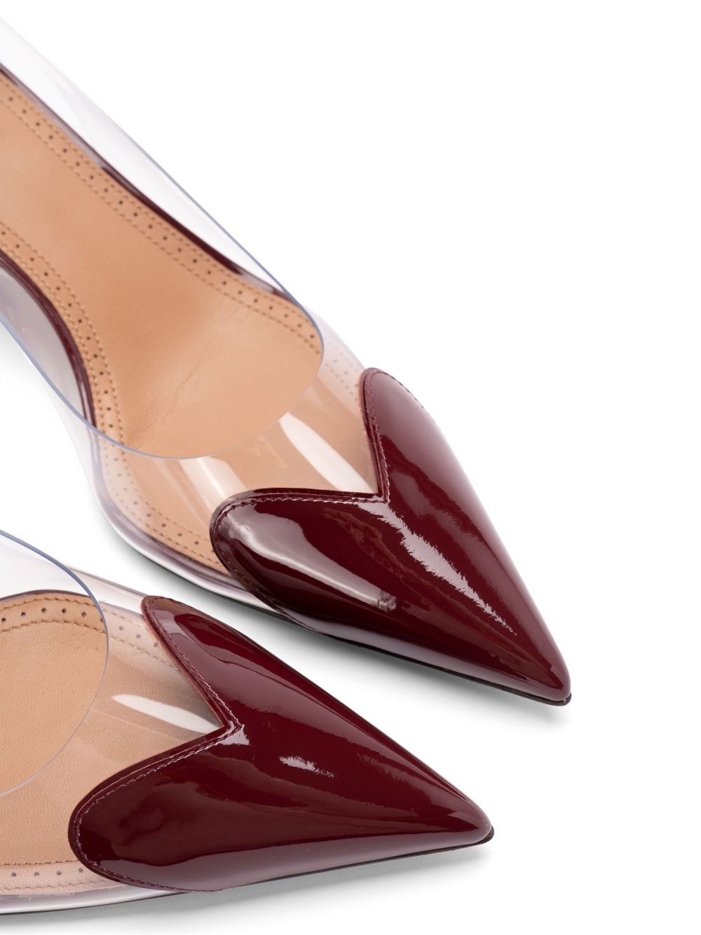 Alaïa Women Le Cœur Slingbacks In Patent Leather - 2