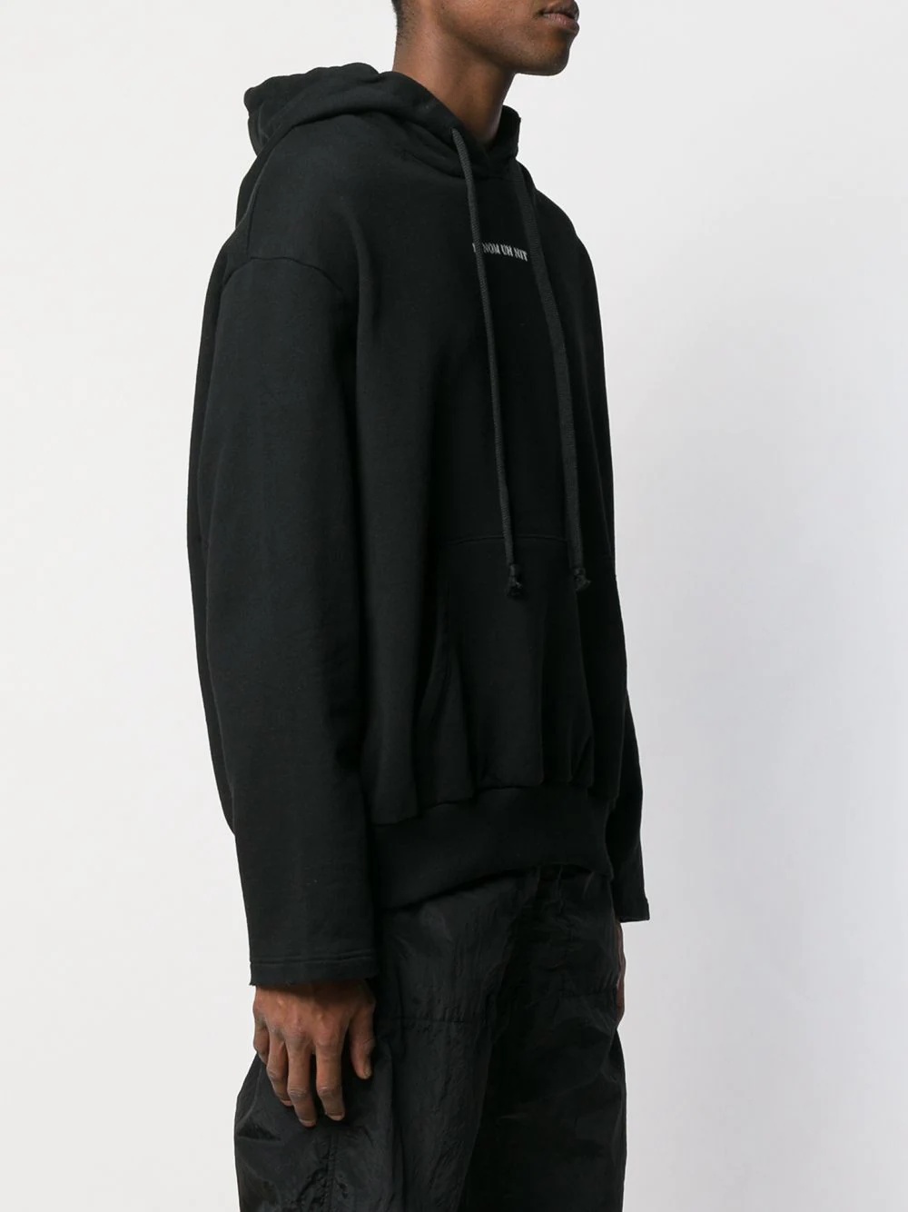 graphic print pullover hoodie - 7