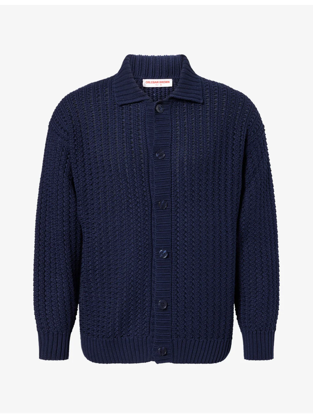Thomas Collared Knitted Cardigan - 1