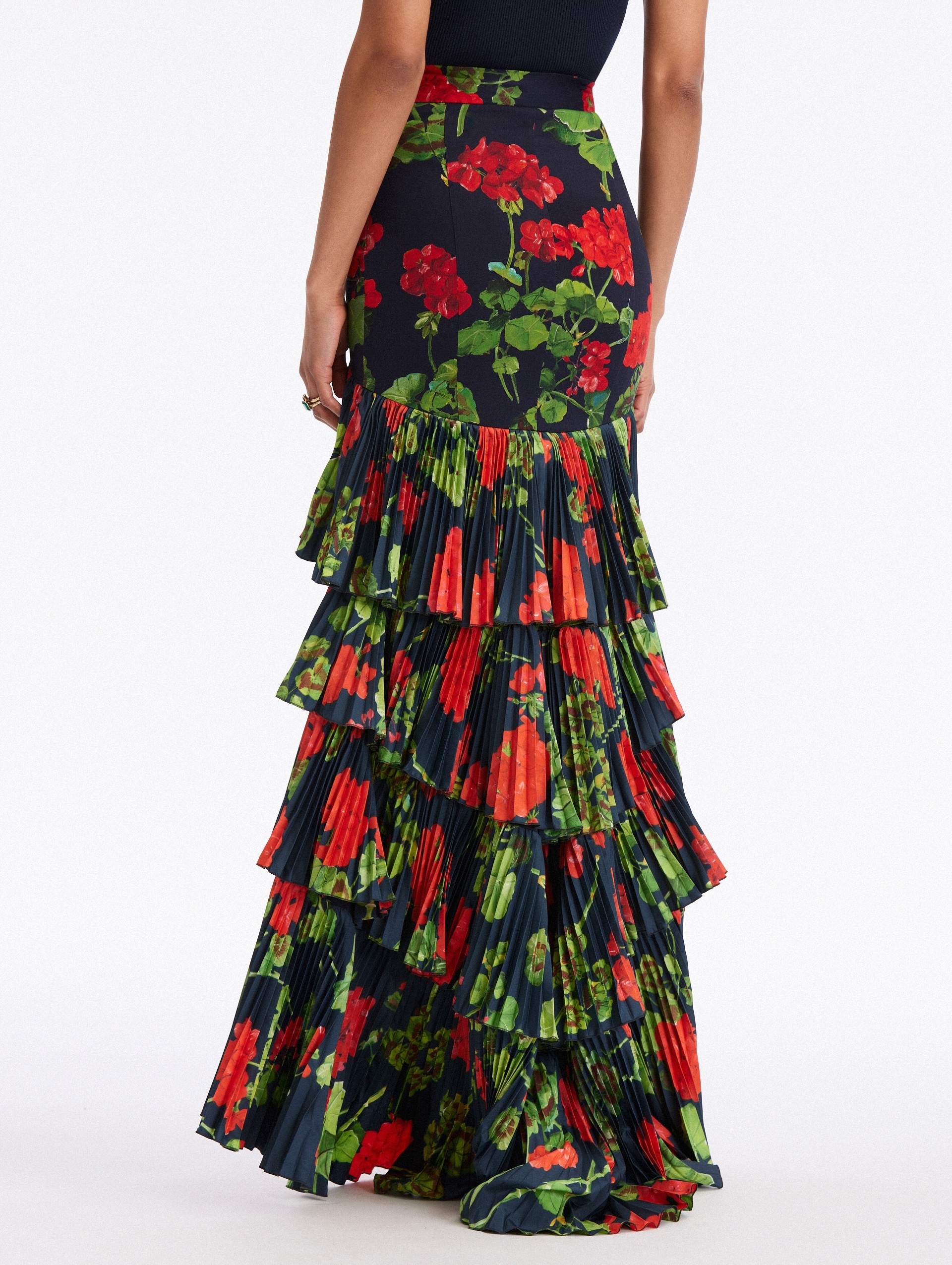 GERANIUM TIERED MAXI DRESS - 2