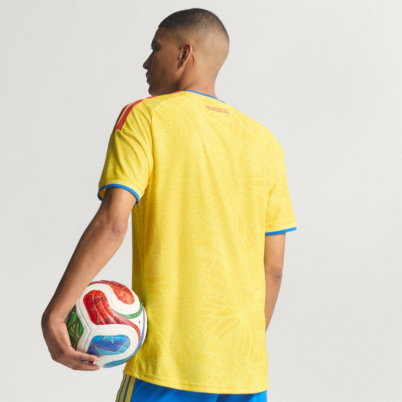 Colombia 26 Home Authentic Jersey 4