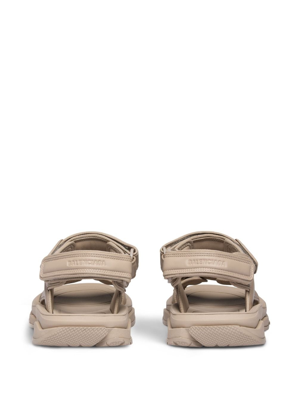 Tourist chunky faux-leather sandals - 3