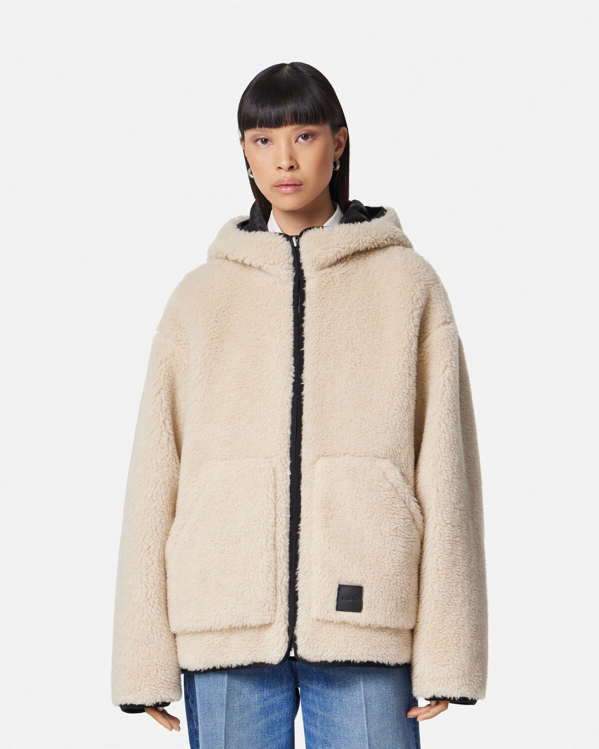 Reversible Barocco Teddy Jacket - 4