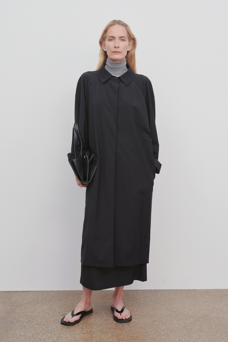 Caferino Coat in Viscose and Virgin Wool 3