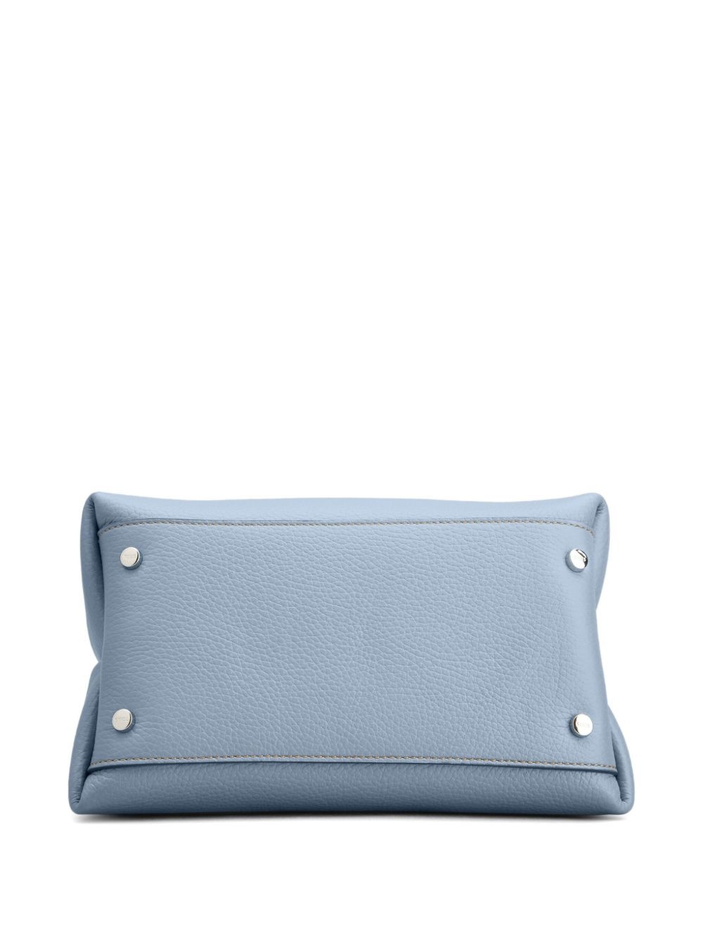 micro leather tote bag - 4