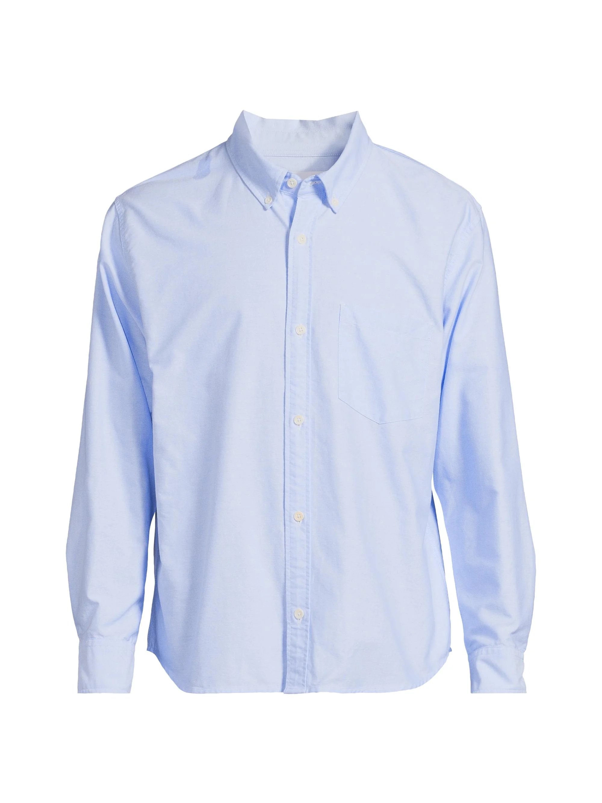Men's Resonance Oxford Cotton Button-Front Shirt - Chambray - 1