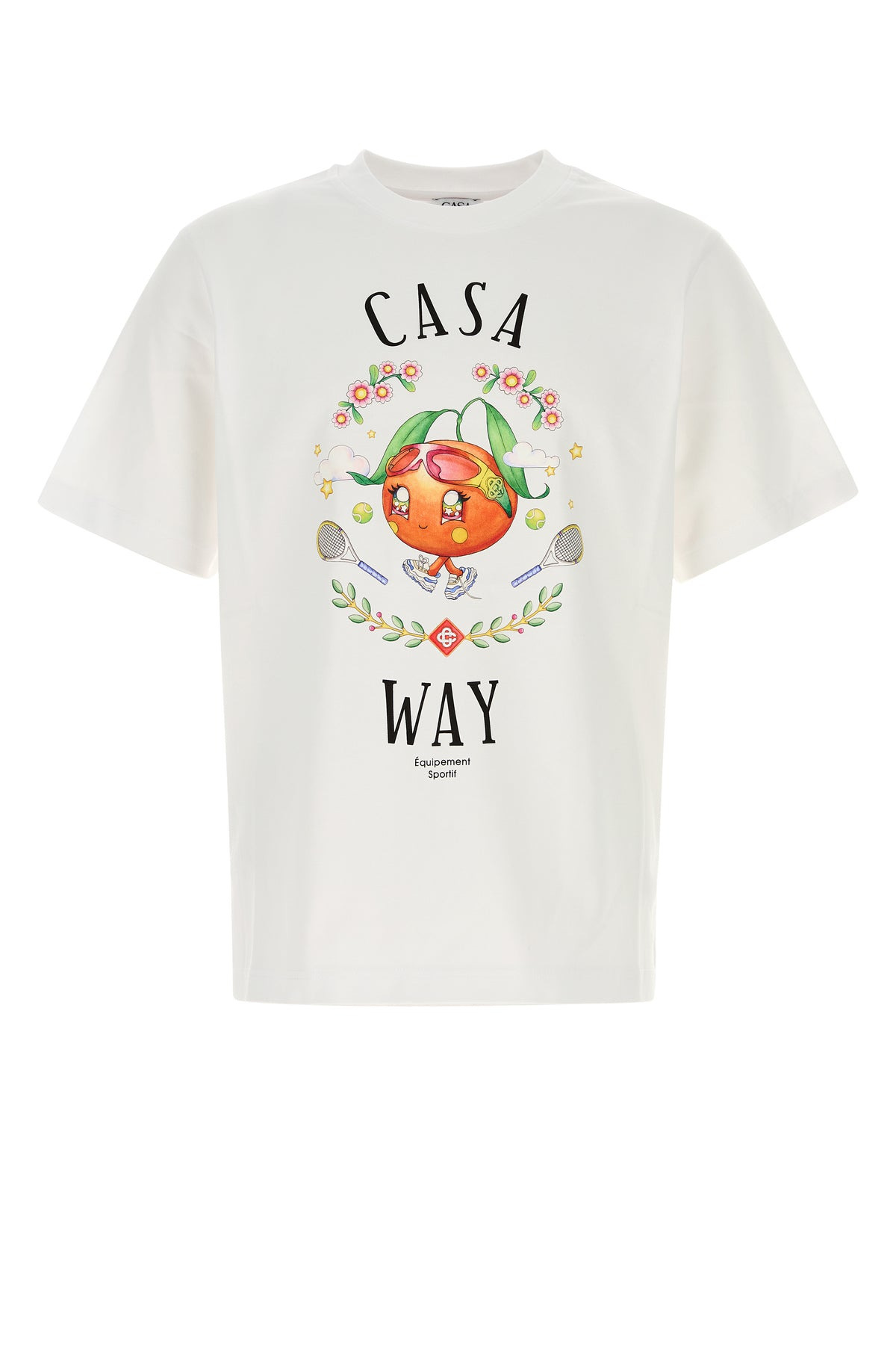 White cotton t-shirt - 1