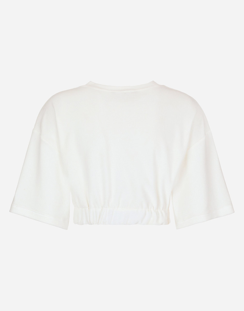 Dolce & Gabbana Chenille top with Dolce&Gabbana logo outlook