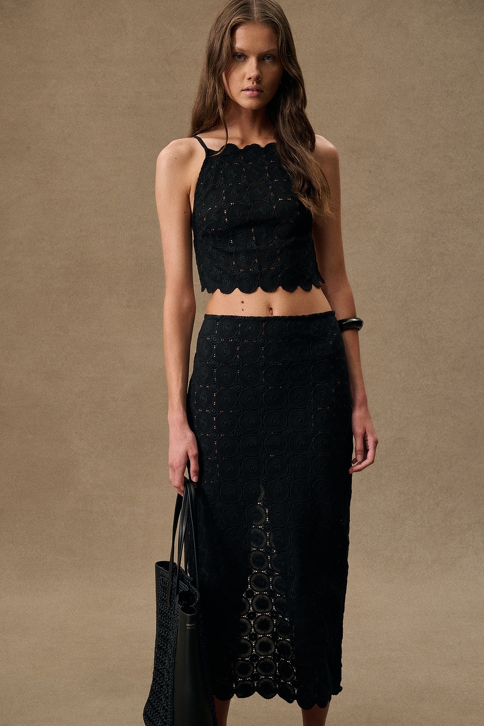 For Fwrd Doily Column Skirt - 3