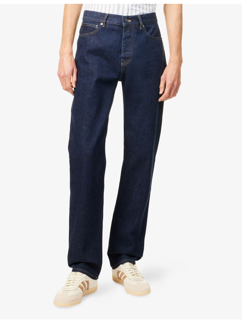 Regular-Fit Slim-Leg Denim Jeans - 3