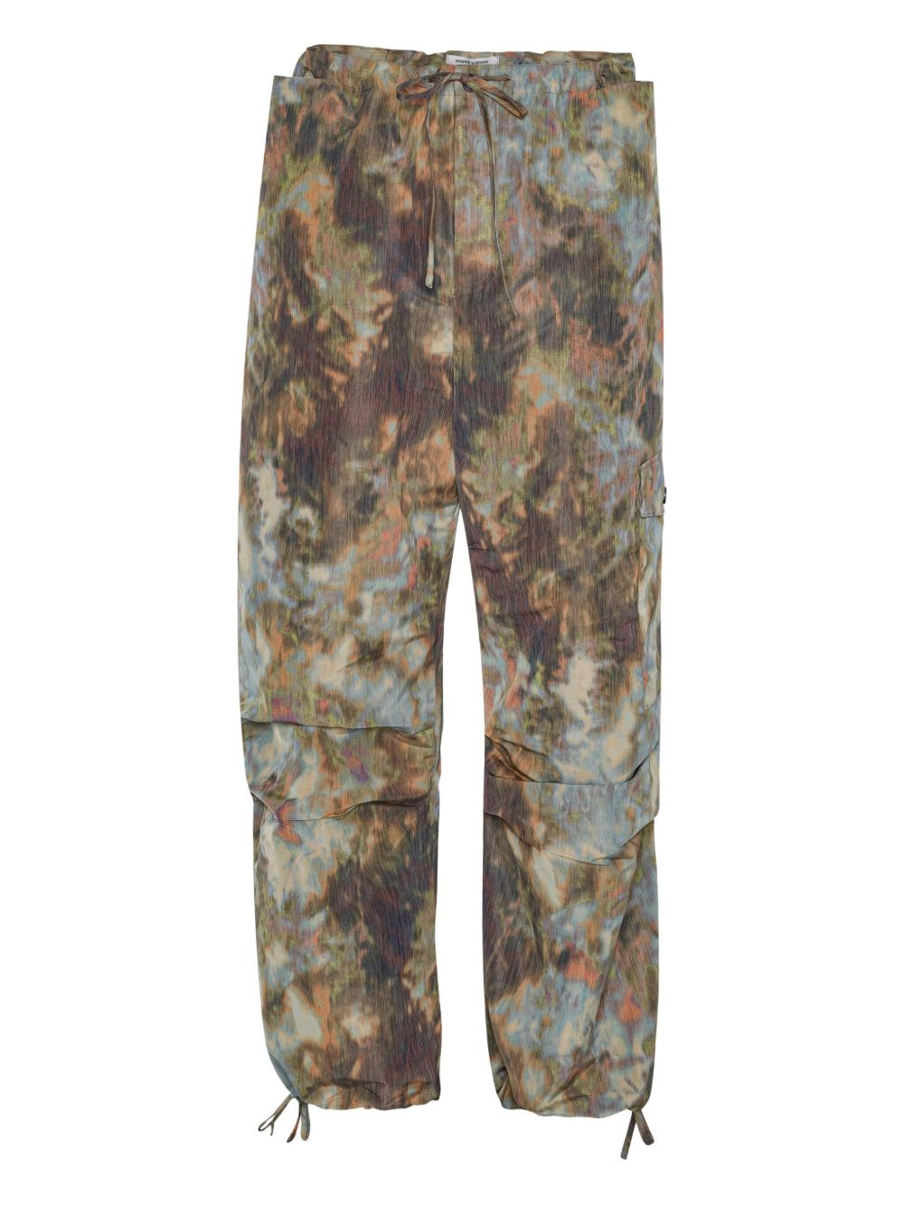 Field camouflage-print trousers - 1