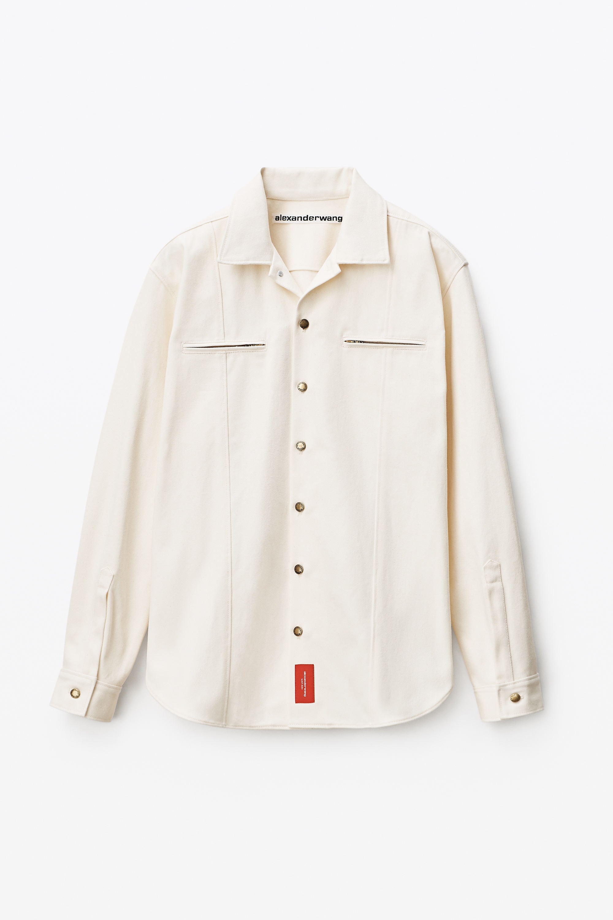 WORK SHIRT JACKET IN RAW DENIM - 1