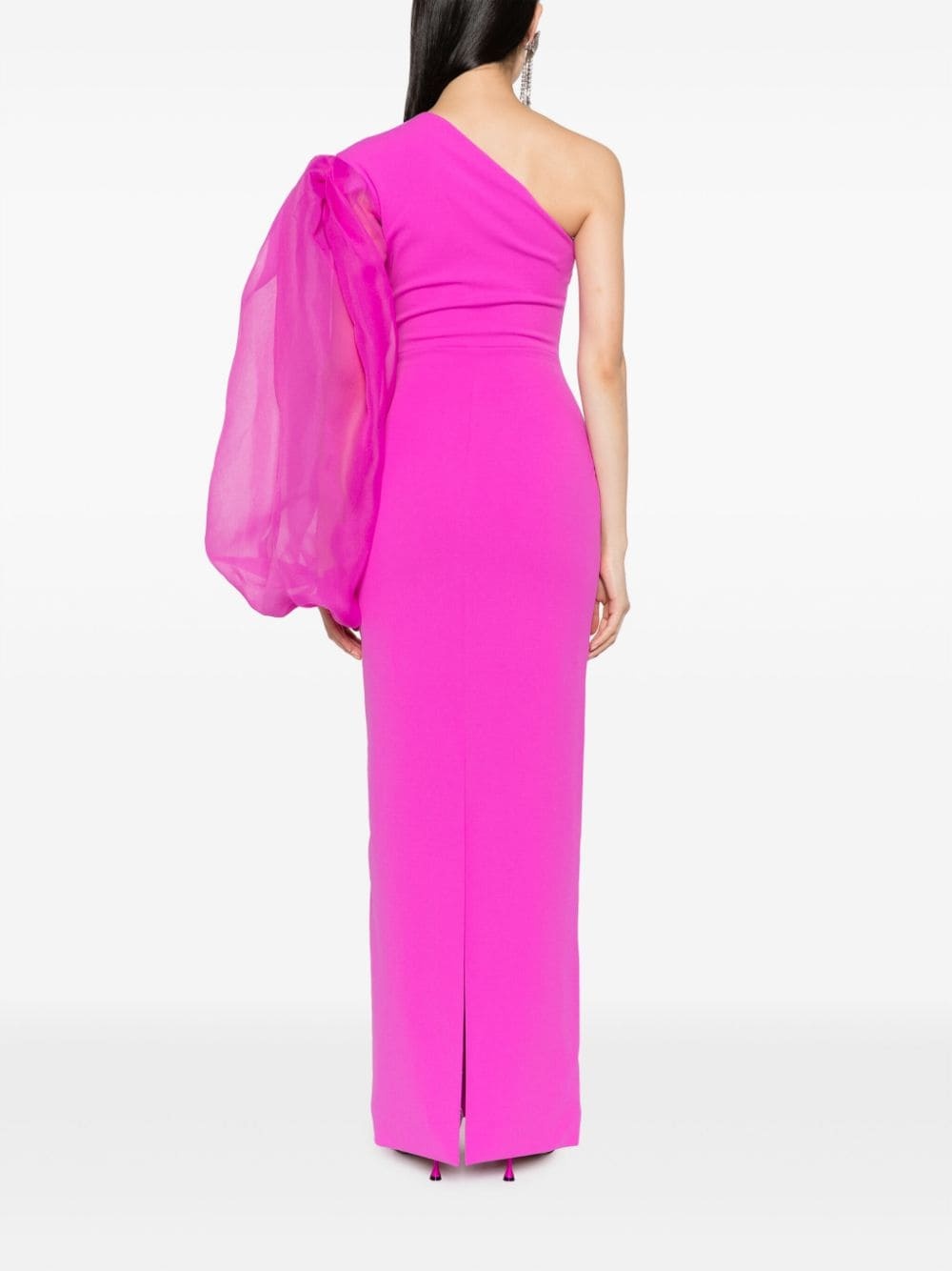 Hudson one-shoulder gown - 4