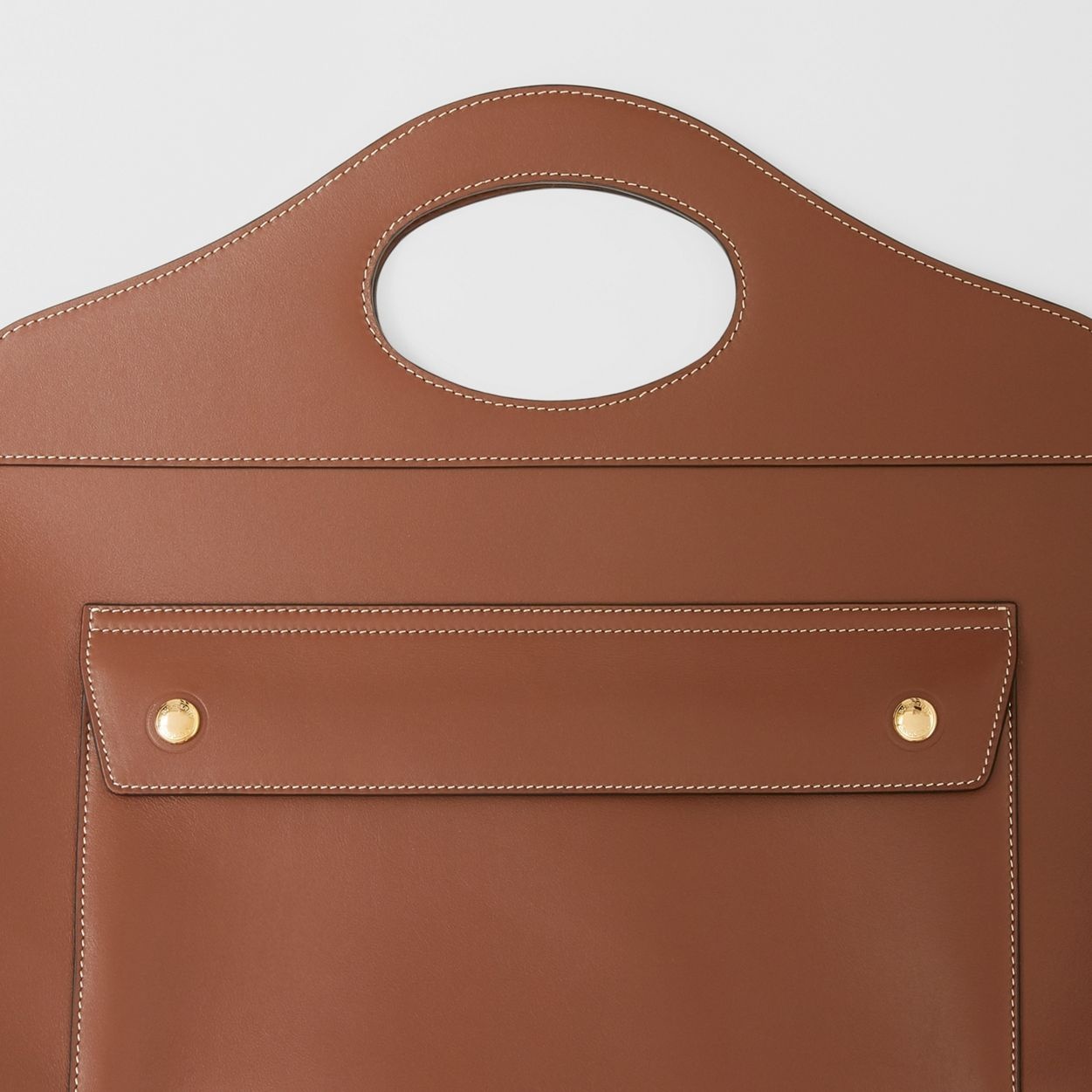 Medium Leather Soft Pocket Tote - 2