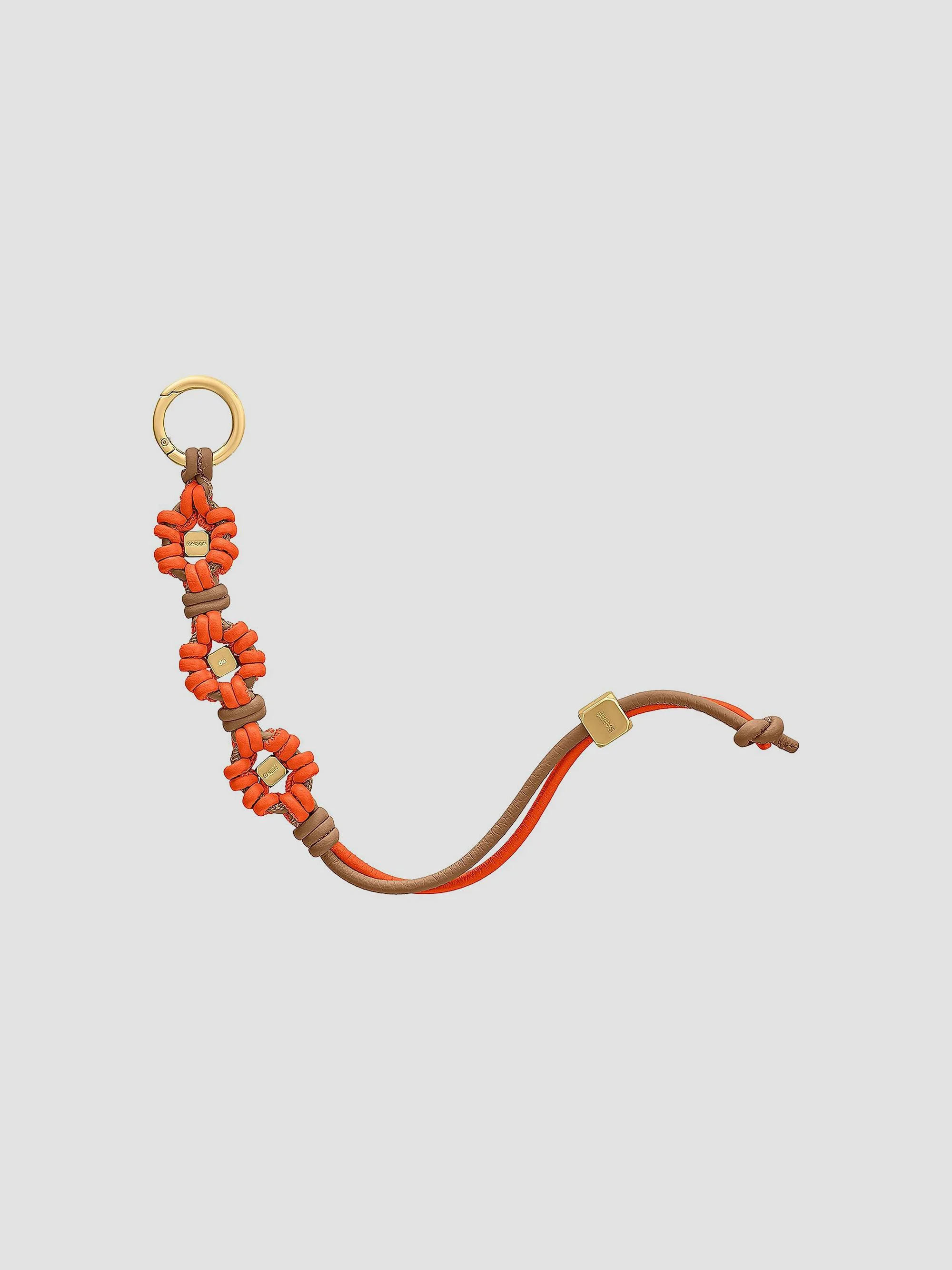 Women's Bloom Edition Leather Wristlet Charm - Manhattan Sandstone - 1