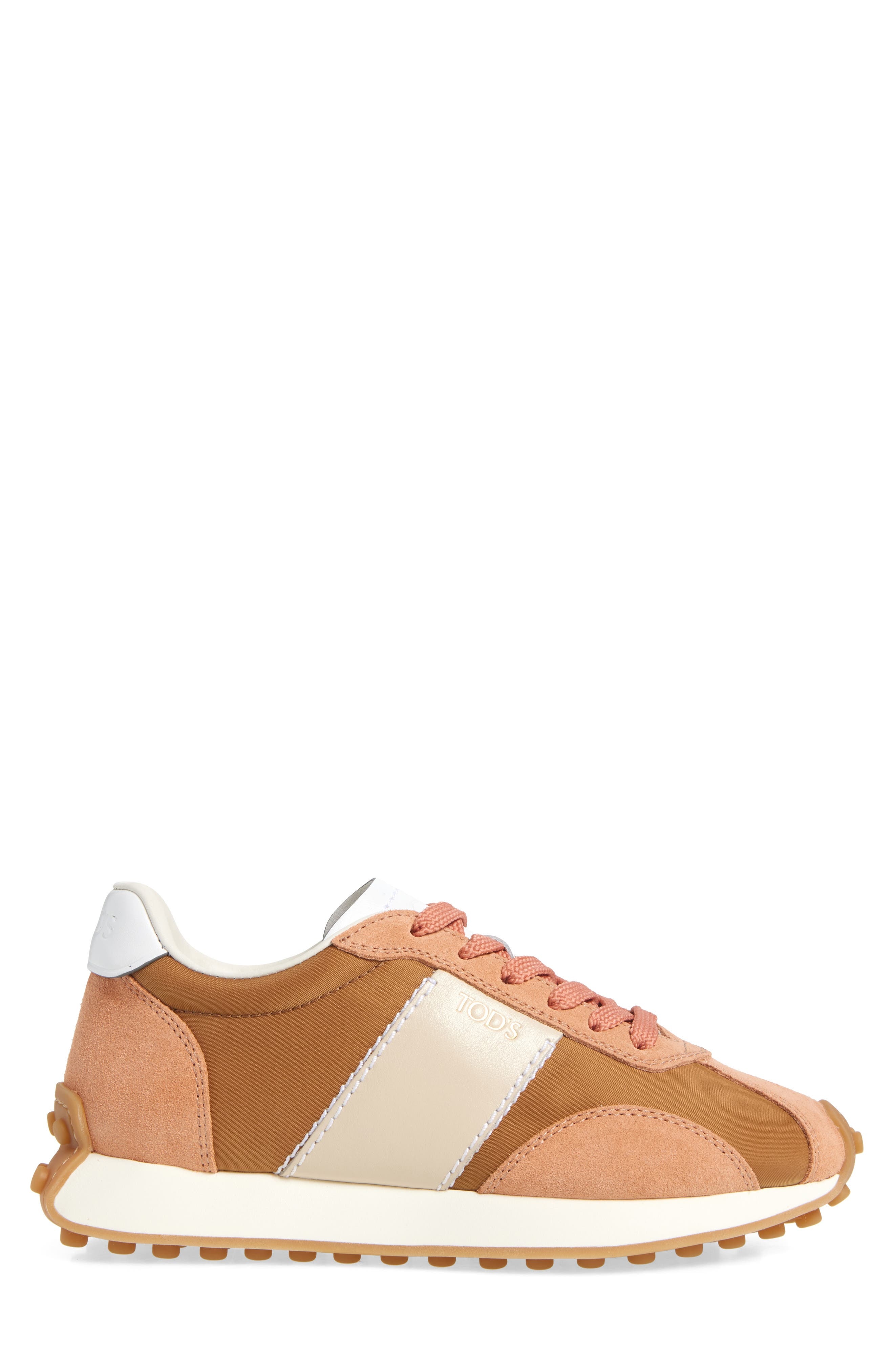 Tod's Sportivo Colorblock Sneaker in Salmone Ch at Nordstrom - 3