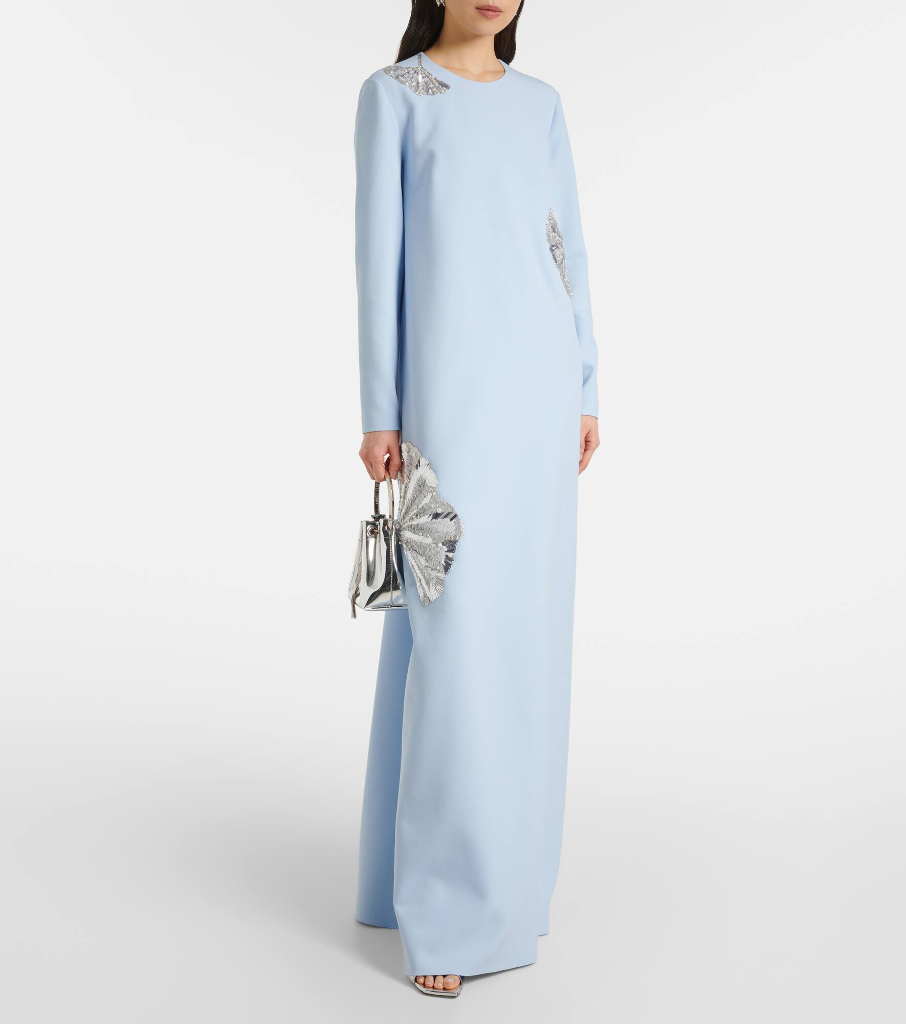 Naima embellished crêpe gown - 2