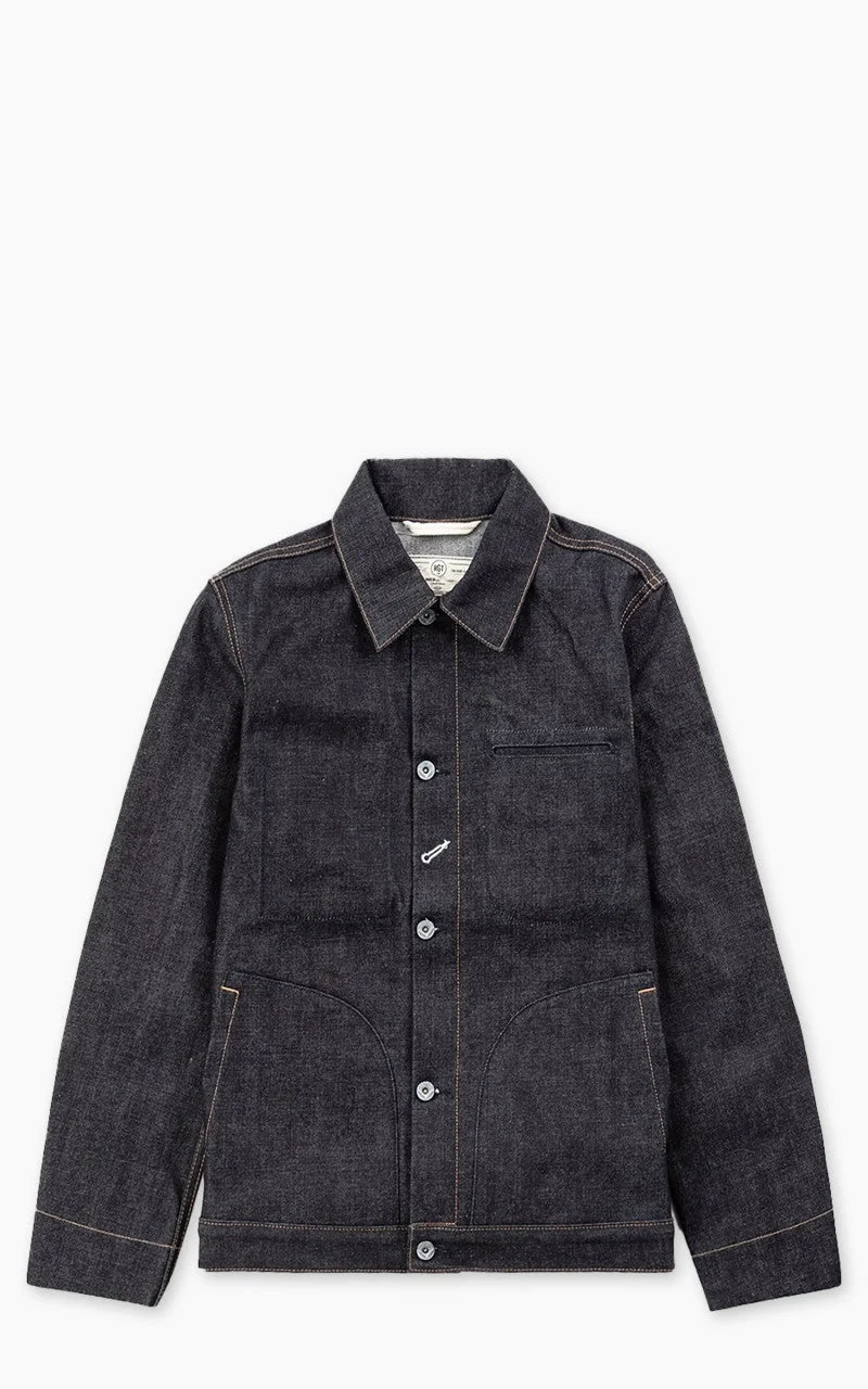 ROGUE TERRITORY SUPPLY JACKET SELVEDGE INDIGO 15OZ - 1