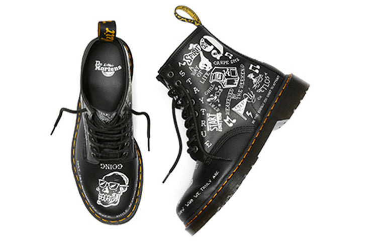 Dr. Martens 1460 Scribble Black 25245009 - 3