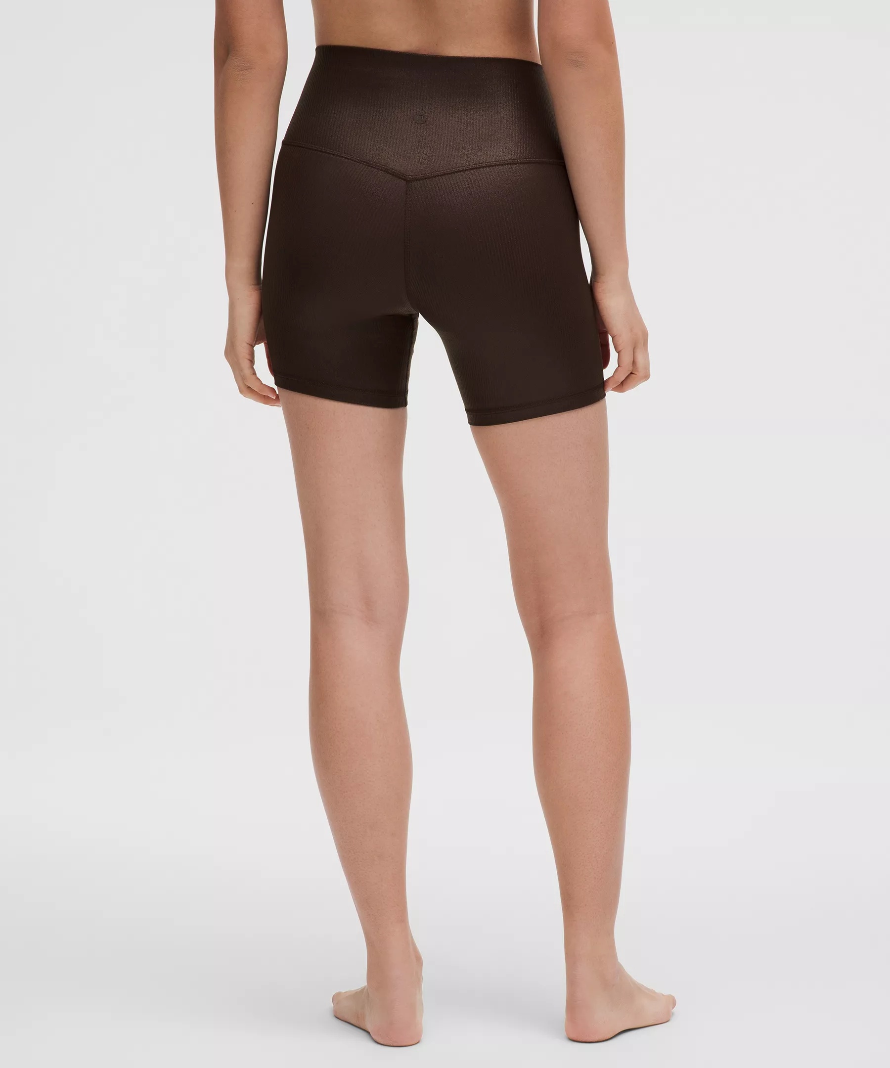 lululemon Align™ High-Rise Ribbed Short 6" *Shine - 3