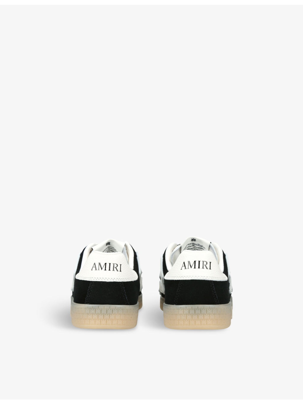 Pacific Bones embroidered suede and leather low-top trainers - 4