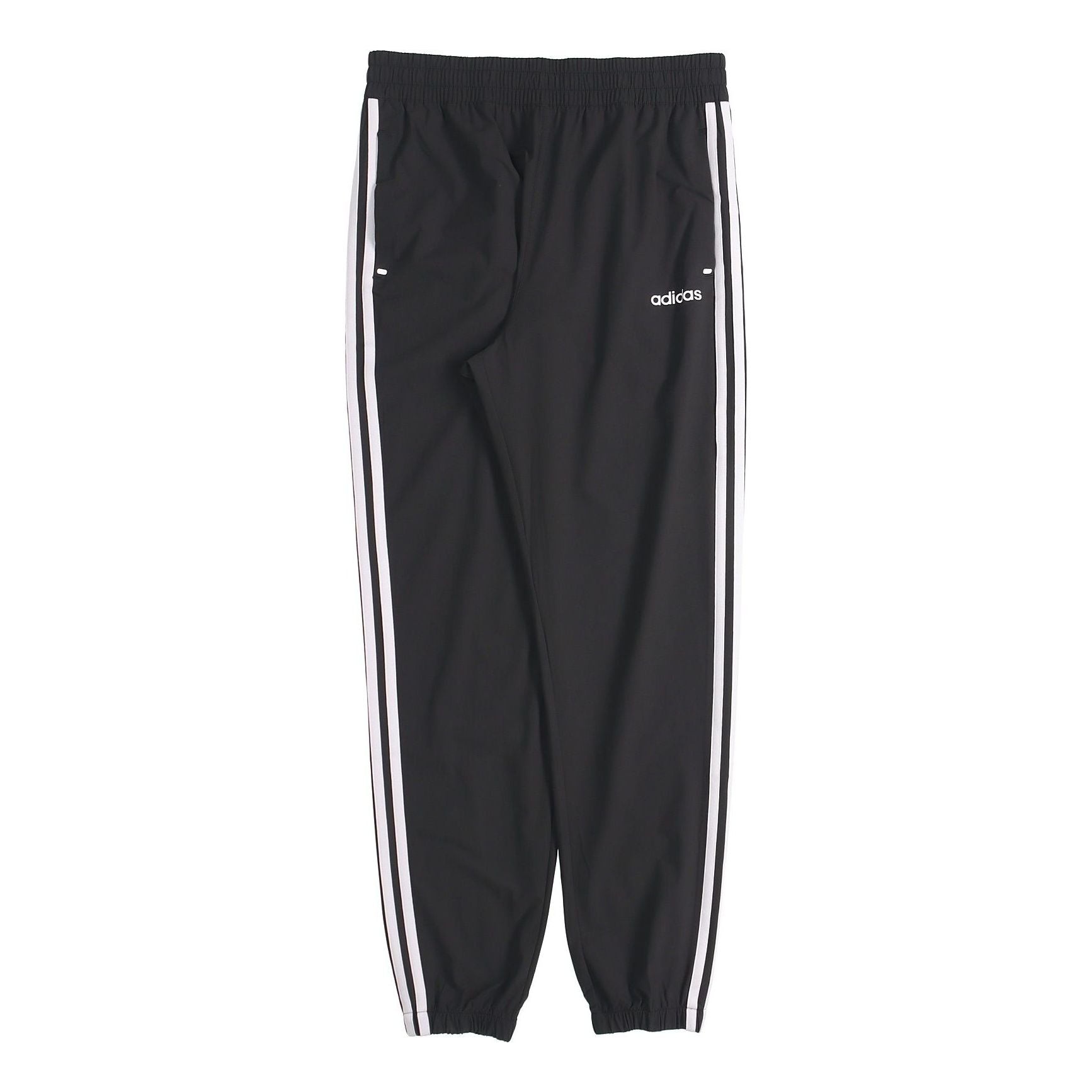 adidas neo M Ce 3s Wv Tp Side Stripe Casual Sports Bundle Feet Long Pants Black GP4910 - 1