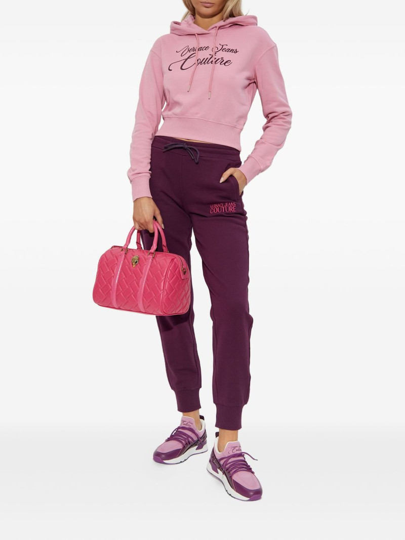 VERSACE JEANS COUTURE embellished hoodie outlook