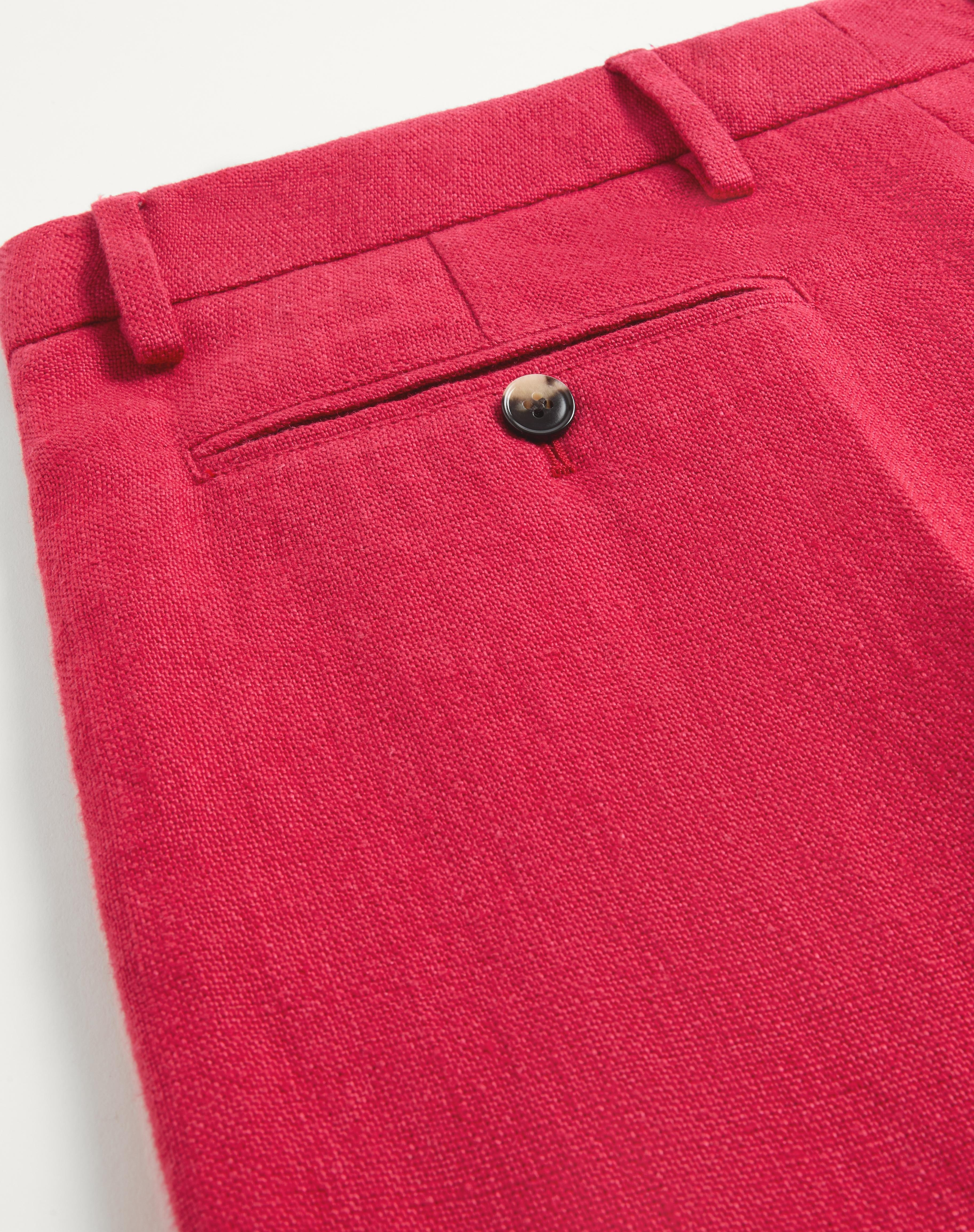 CUFFED LINEN BERMUDA SHORTS - 6