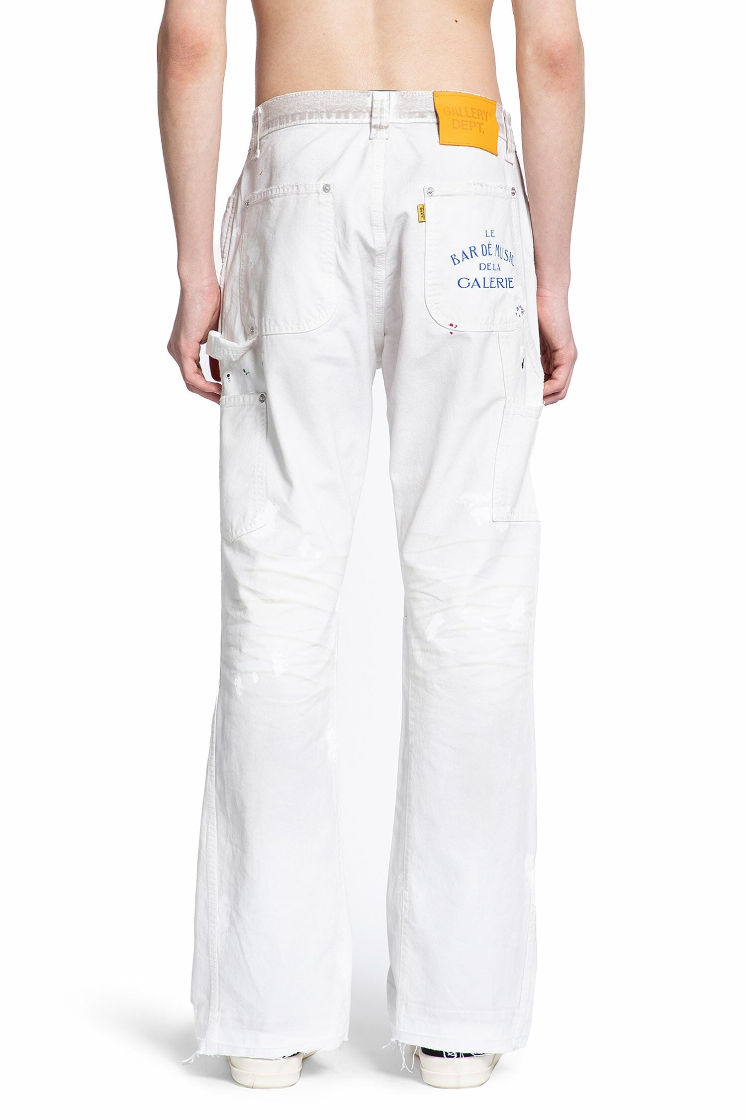 Painted-Carpenter-Flare-Trousers - 3