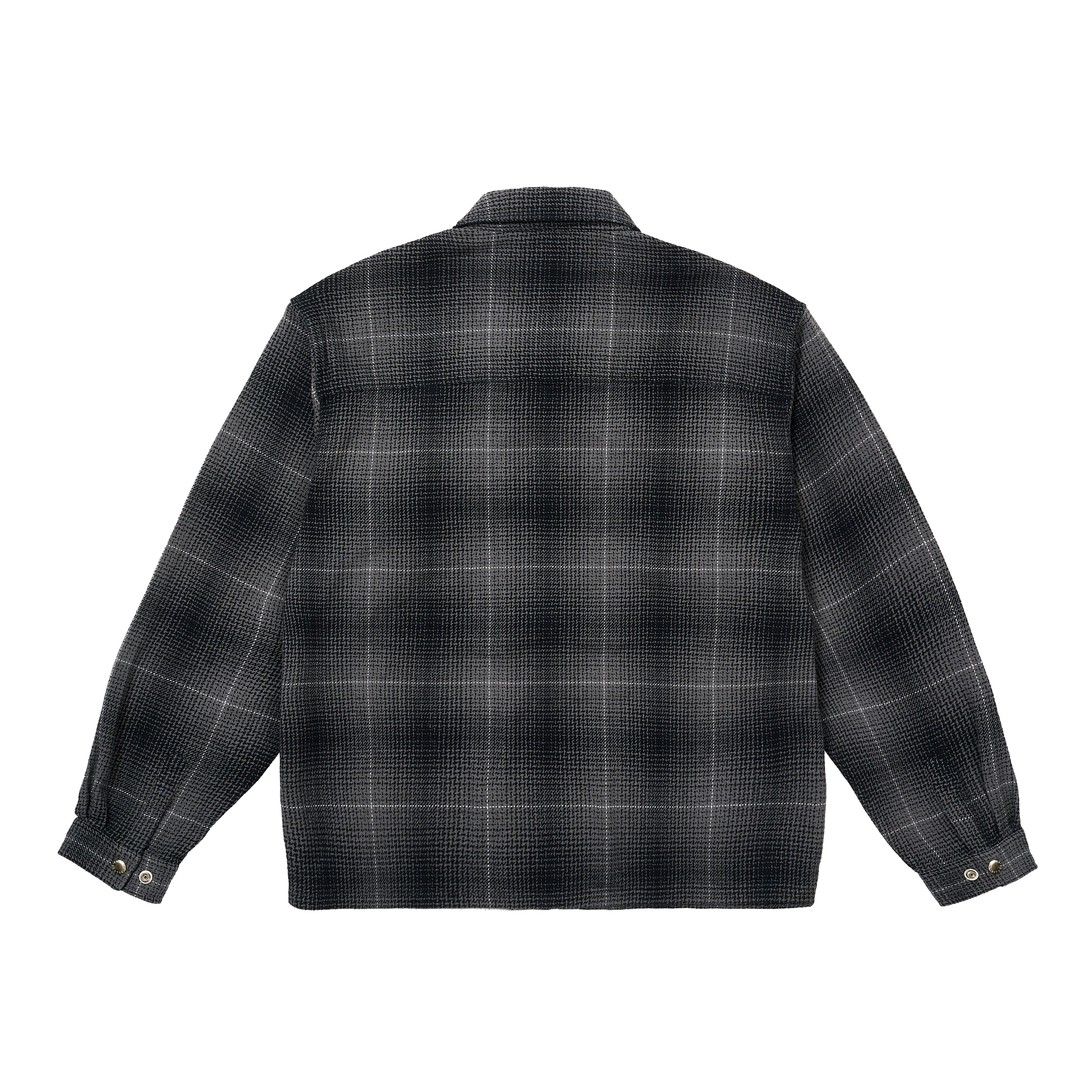 GHOST ZIP SHIRT BLACK - 2