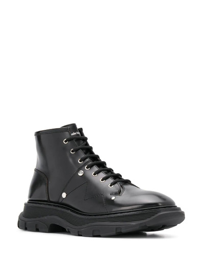 Alexander McQueen Tread lace-up boots outlook