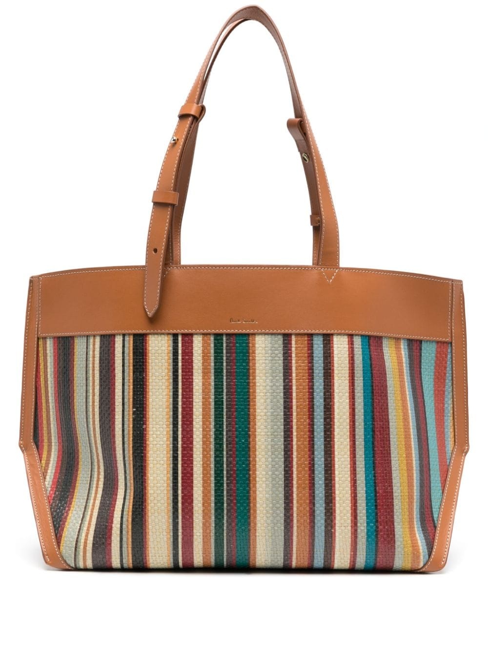 Artist-stripe tote bag - 1