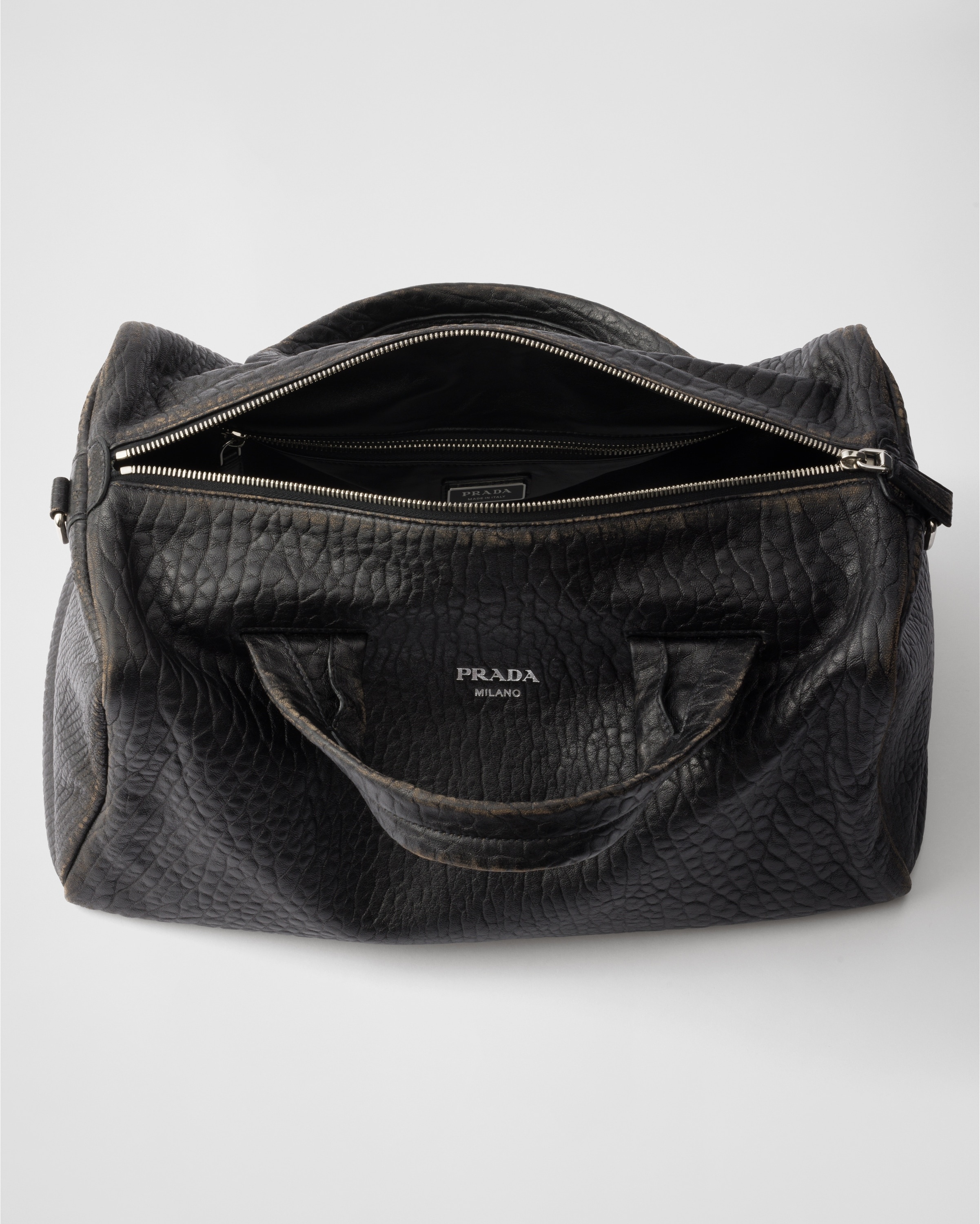 Nappa leather duffle bag - 4