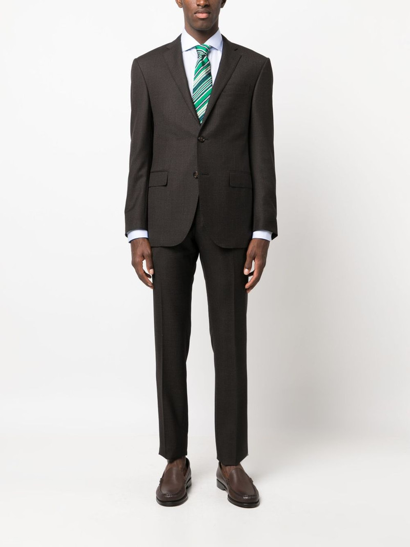 CORNELIANI single-breasted virgin wool suit outlook