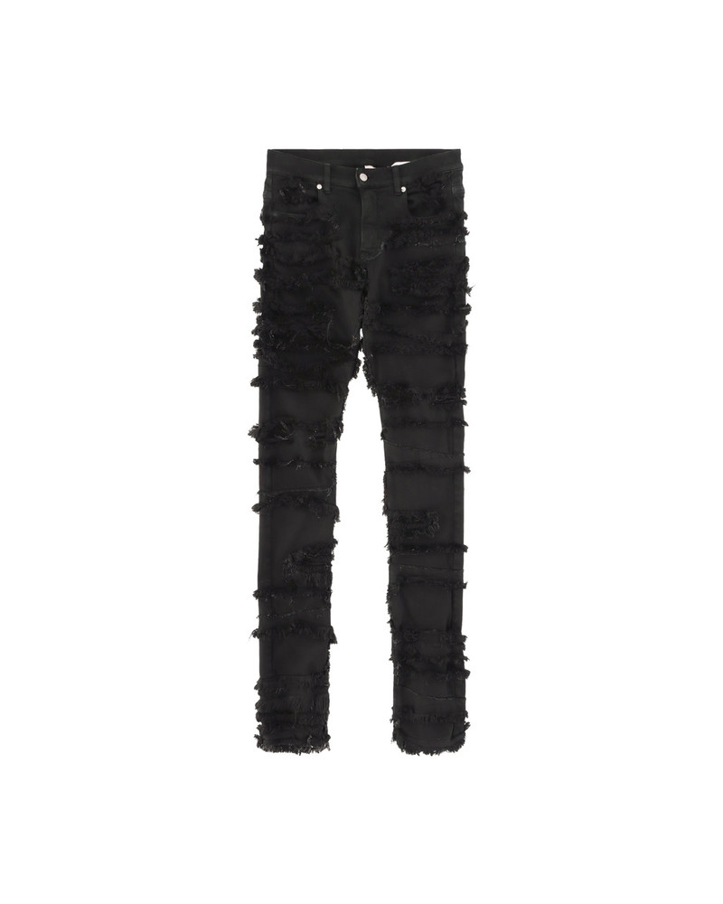 TREATED SLICE SKINNY JEAN 1