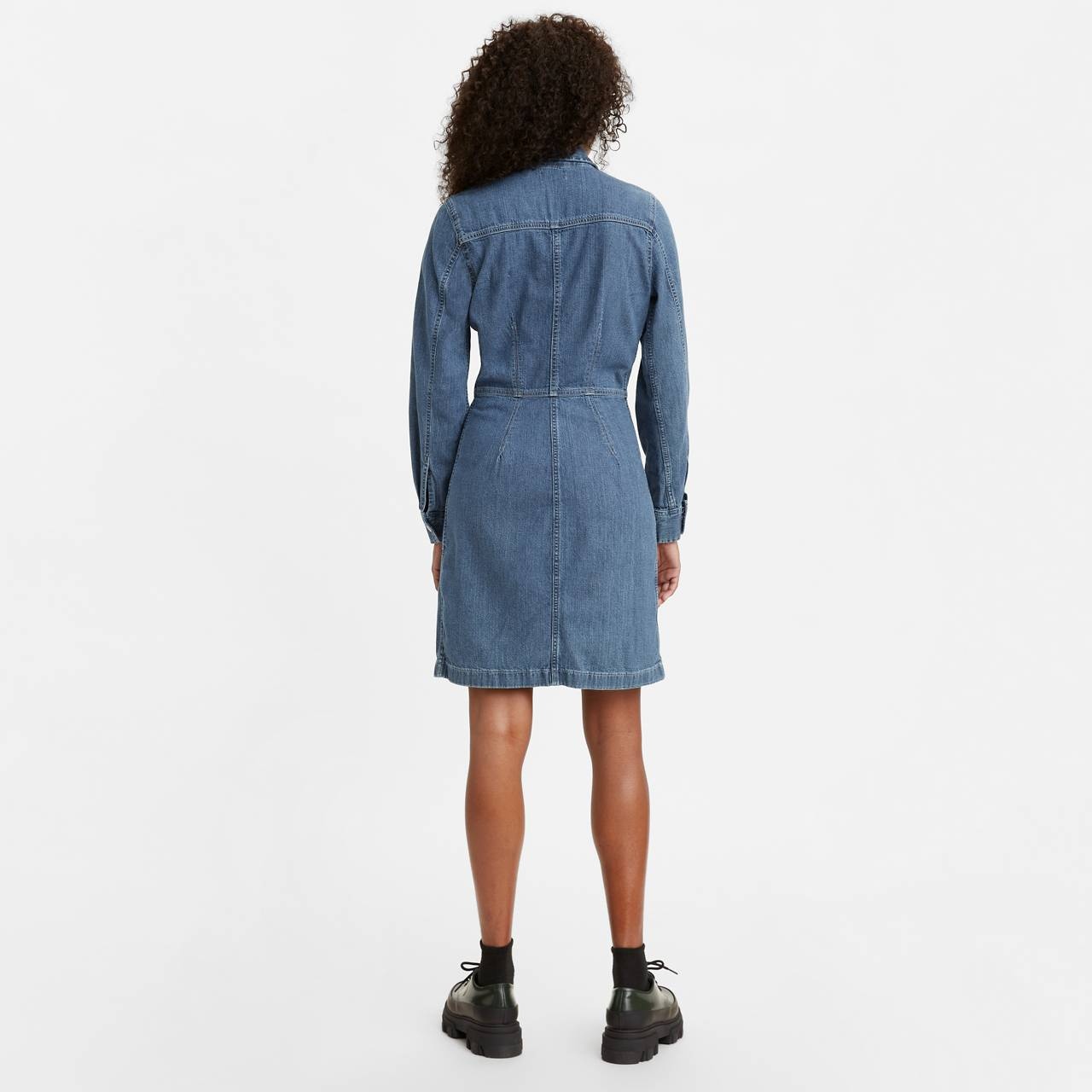 ELLIE DENIM DRESS - 2